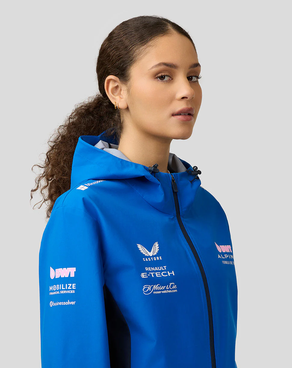 Bwt Alpine Formula One Team’s Official Water Resistant Jacket - Lapis Blue - Image 10