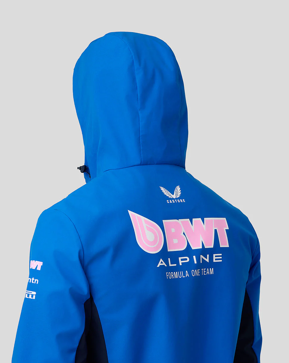 Bwt Alpine Formula One Team’s Official Water Resistant Jacket - Lapis Blue - Image 12