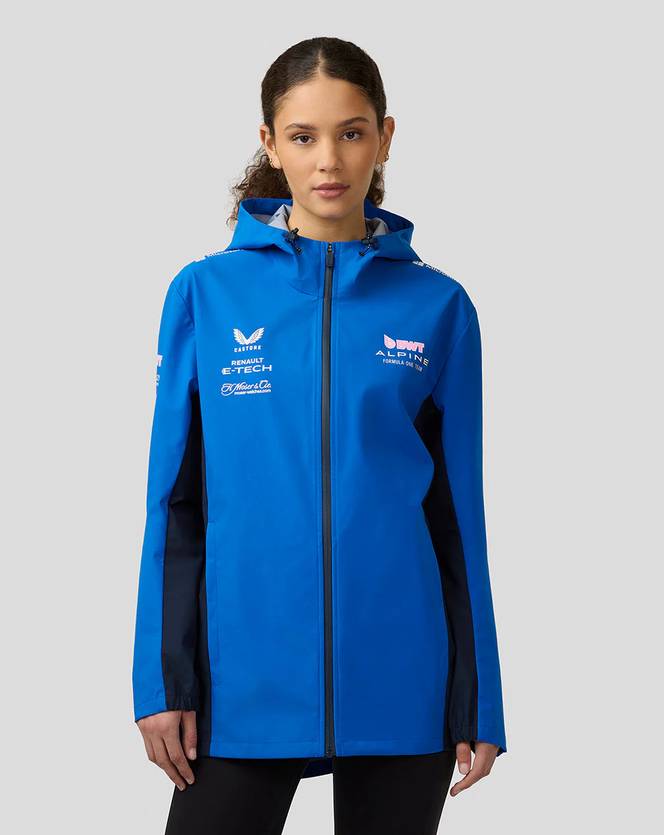 Bwt Alpine Formula One Team’s Official Water Resistant Jacket - Lapis Blue - Image 2