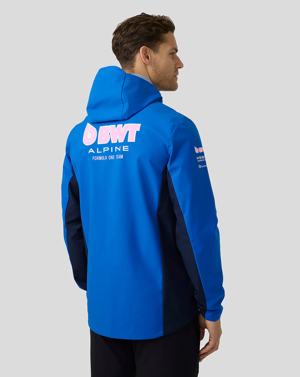 Bwt Alpine Formula One Team’s Official Water Resistant Jacket - Lapis Blue - Image 3