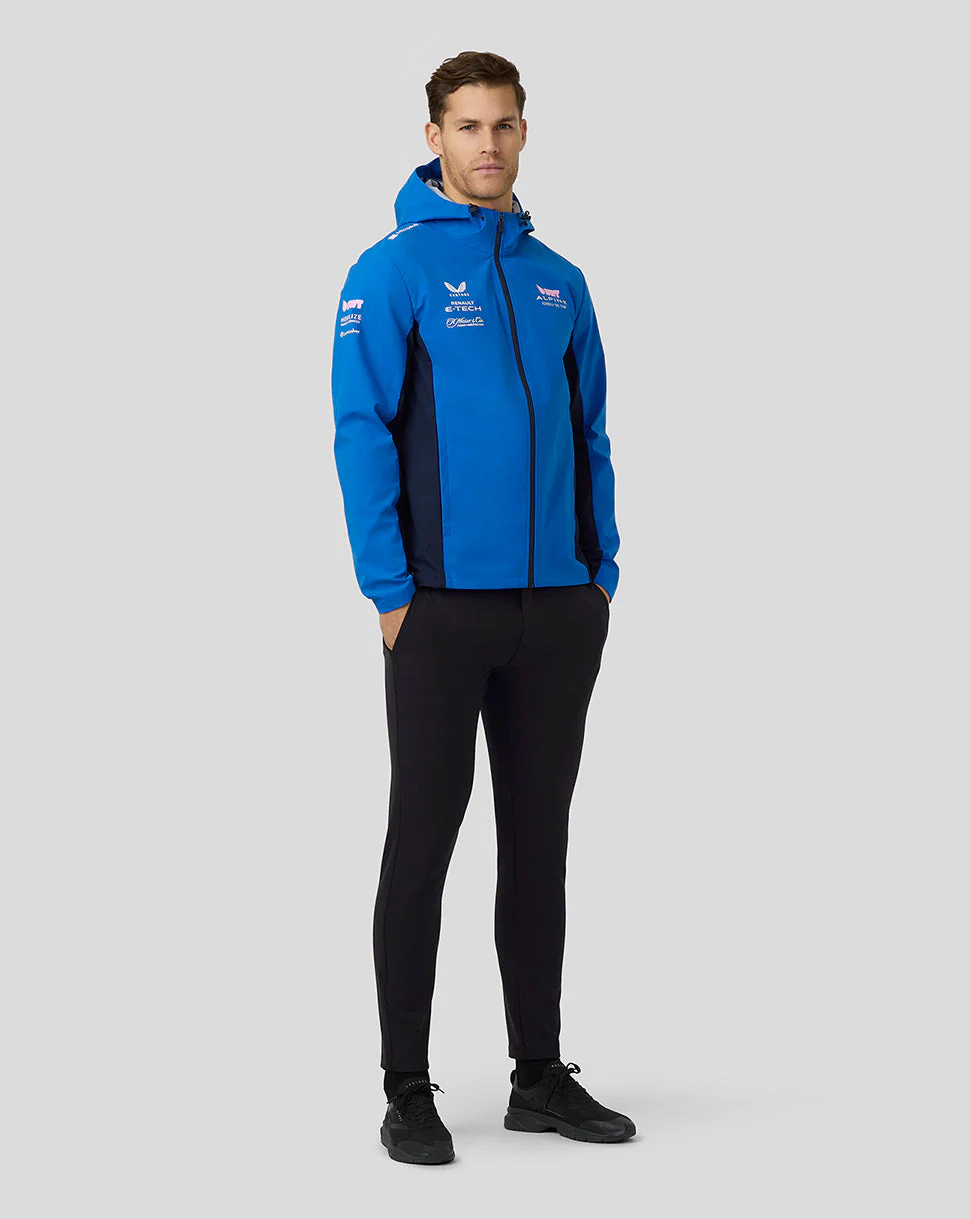 Bwt Alpine Formula One Team’s Official Water Resistant Jacket - Lapis Blue - Image 5