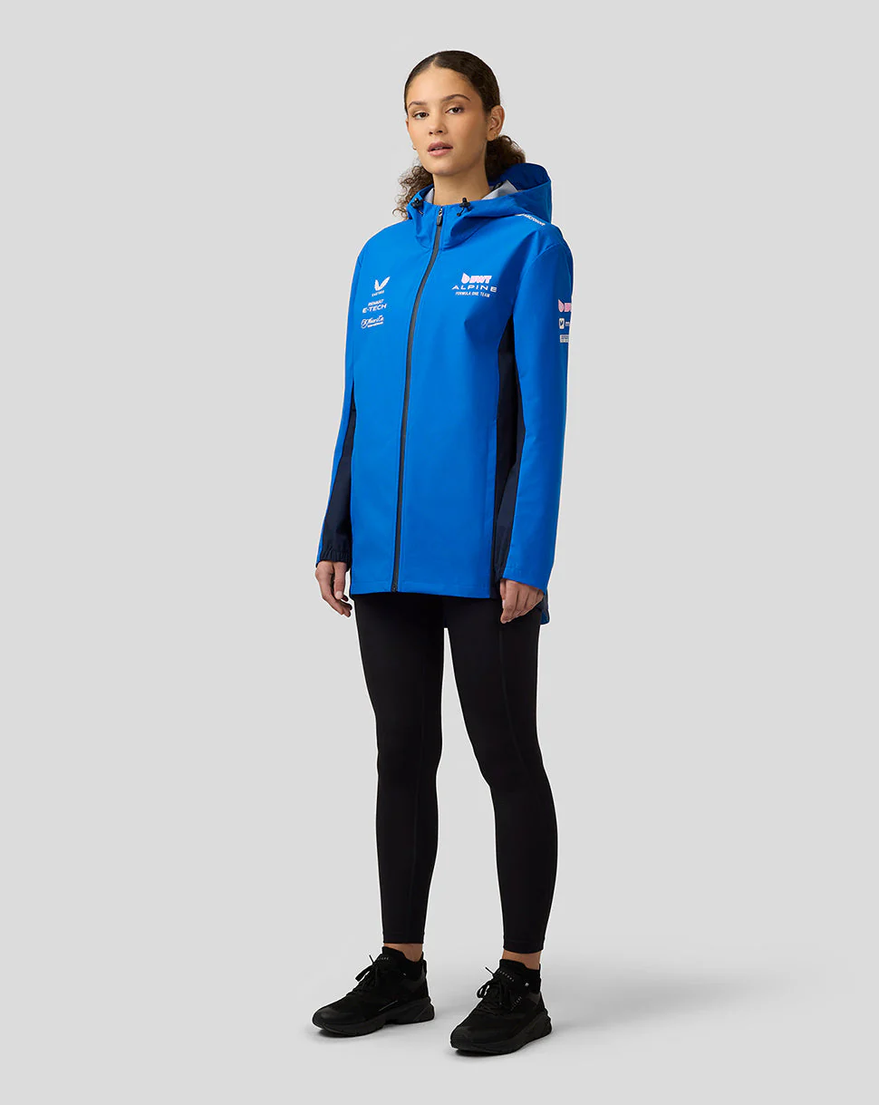 Bwt Alpine Formula One Team’s Official Water Resistant Jacket - Lapis Blue - Image 6