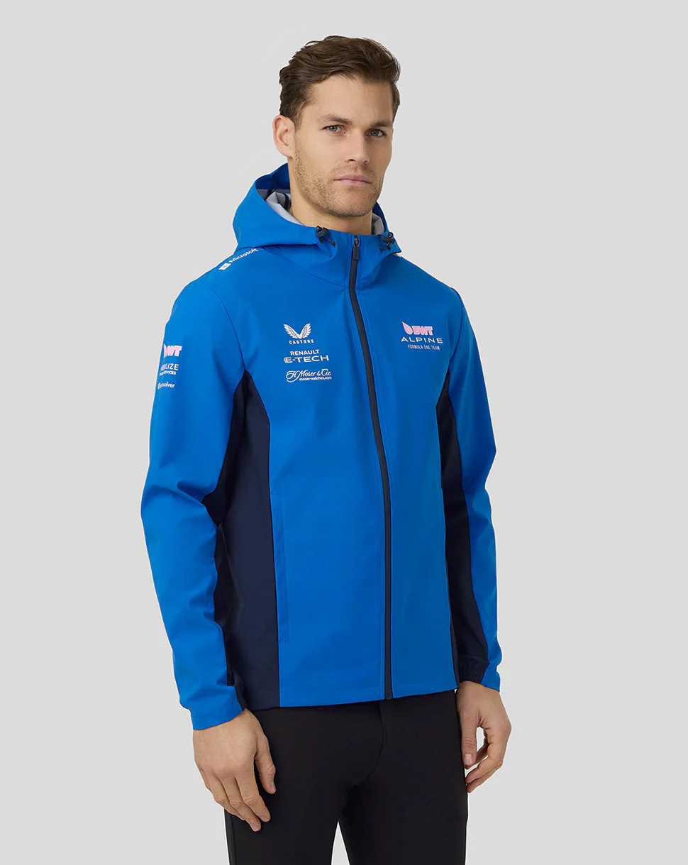 Bwt Alpine Formula One Team’s Official Water Resistant Jacket - Lapis Blue - Image 7