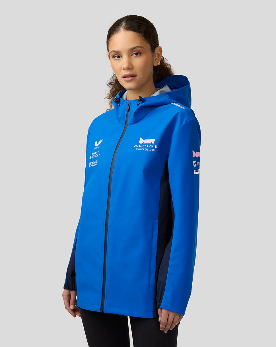 Bwt Alpine Formula One Team’s Official Water Resistant Jacket - Lapis Blue - Image 8