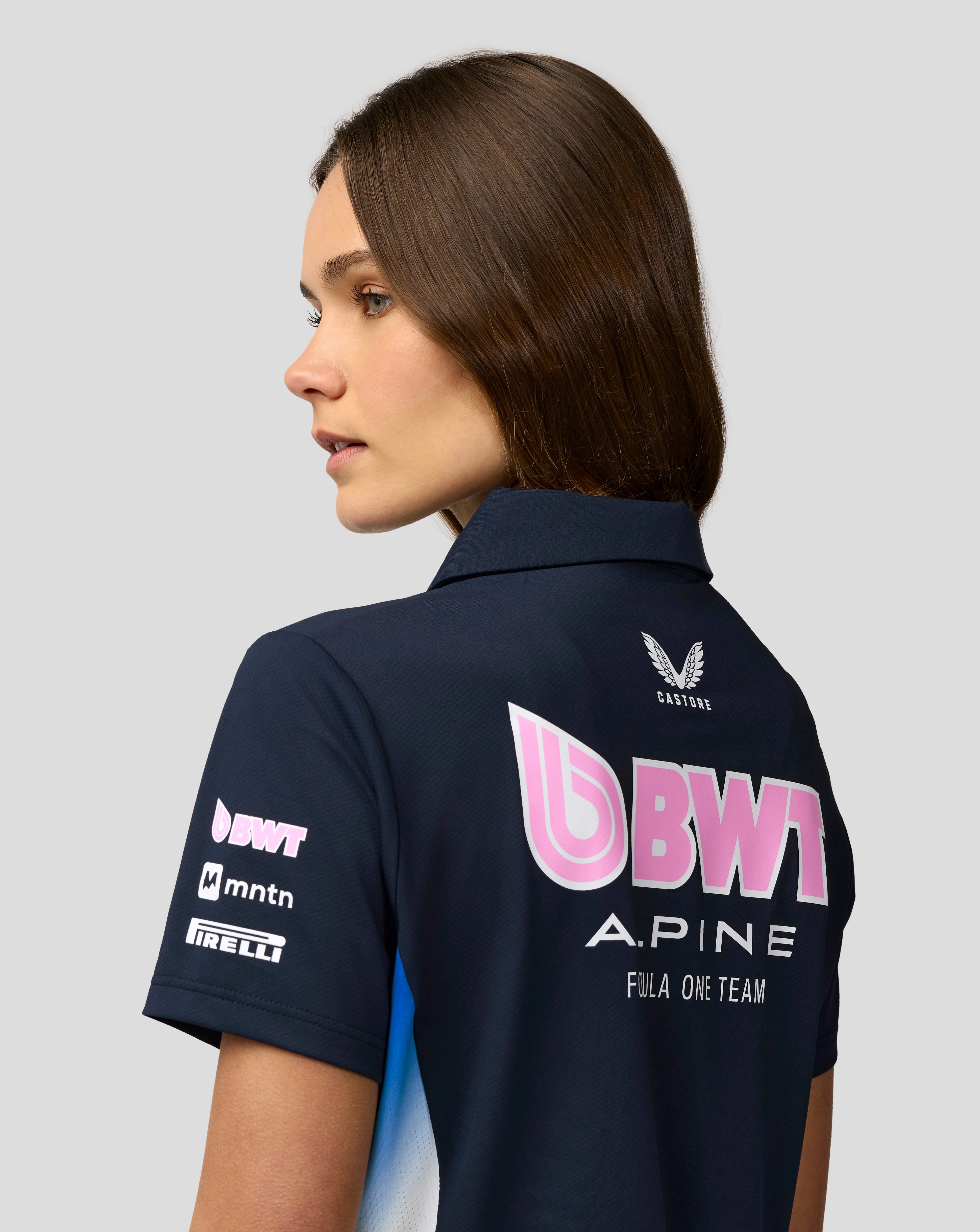 Bwt Alpine Formula One Team Official Women’S Polo Shirt - Navy - Image 6
