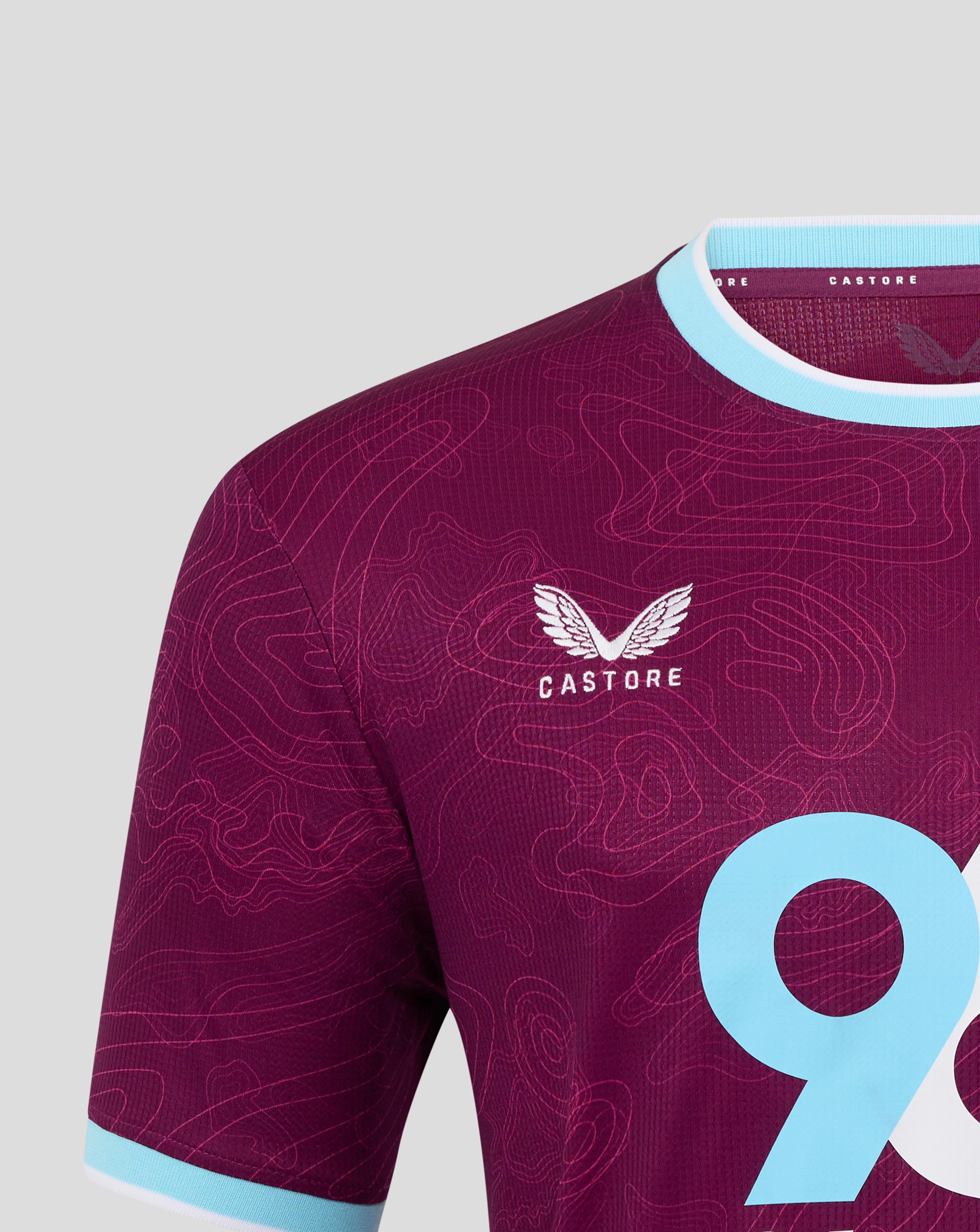 Burnley FC Men's 25/26 Home Short Sleeve Shirt - Image 4