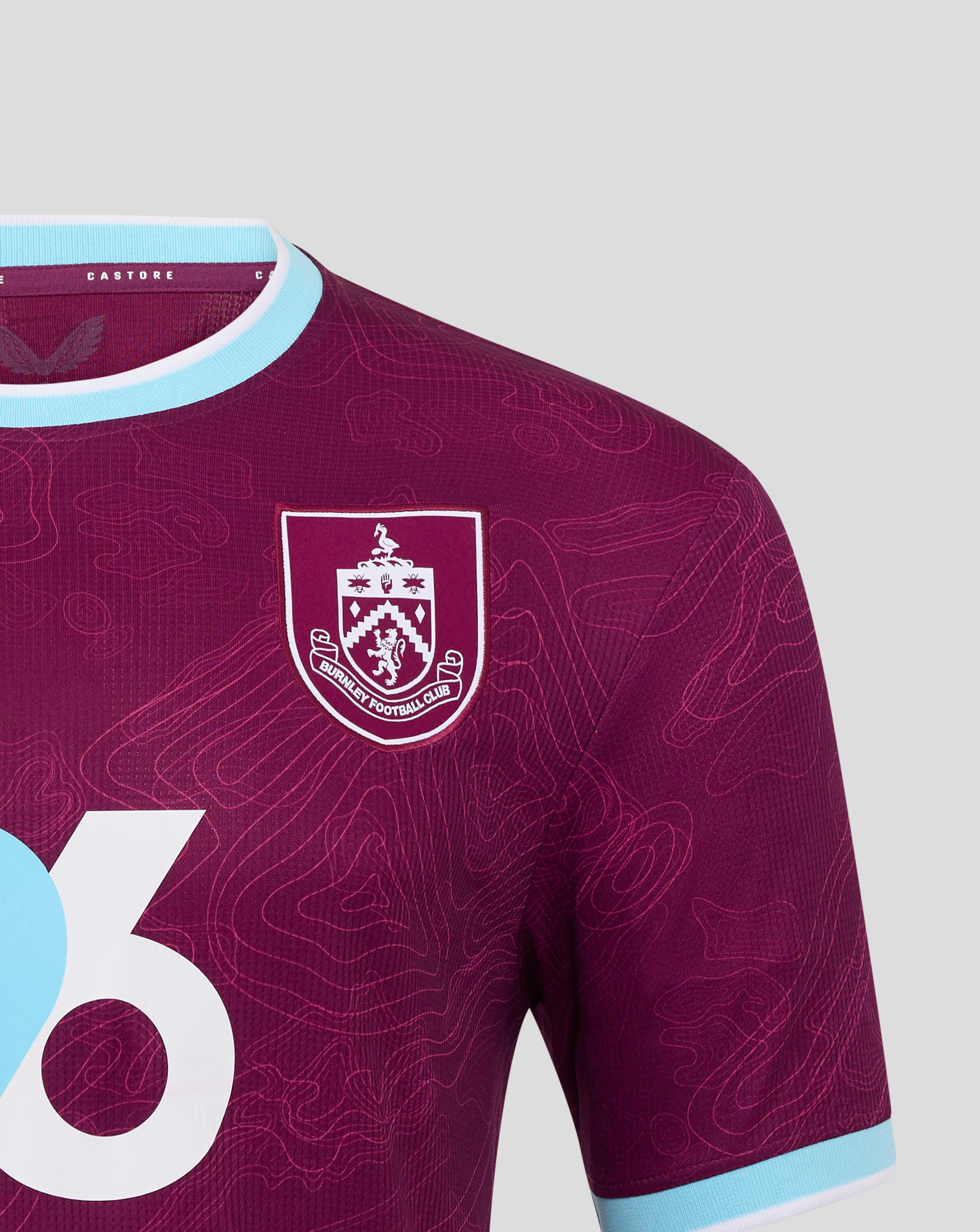 Burnley FC Women's 25/26 Home Short Sleeve Shirt - Image 3