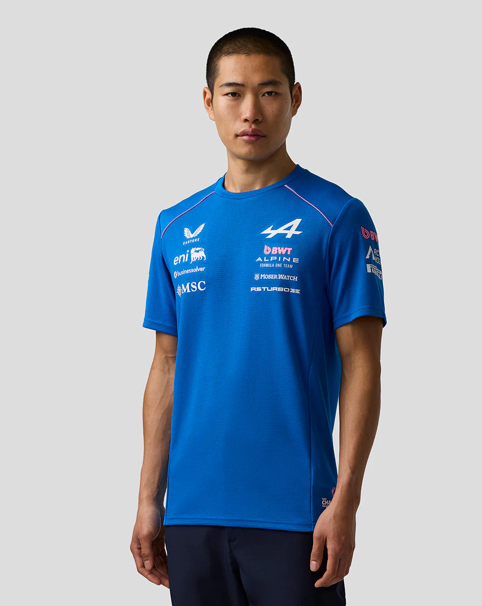Official Men’s BWT Alpine Formula One Team Set Up T-Shirt - Image 6
