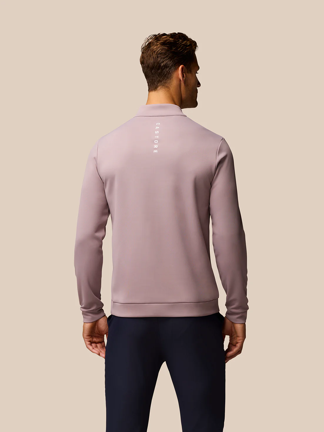 Club Golf 1/4 Zip Top - Pink - Image 2
