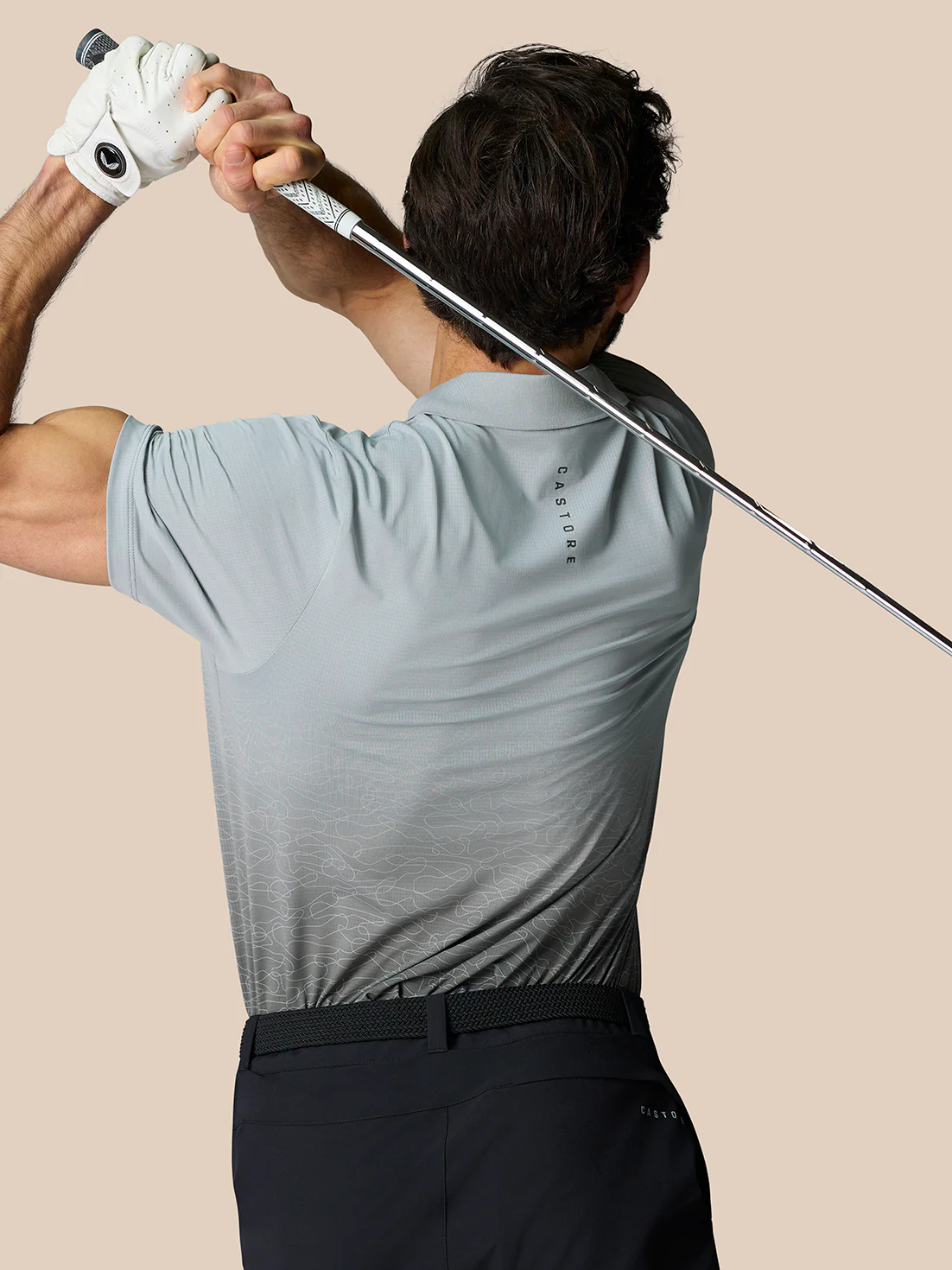 Club Graphic Polo - Mid Grey - Image 5