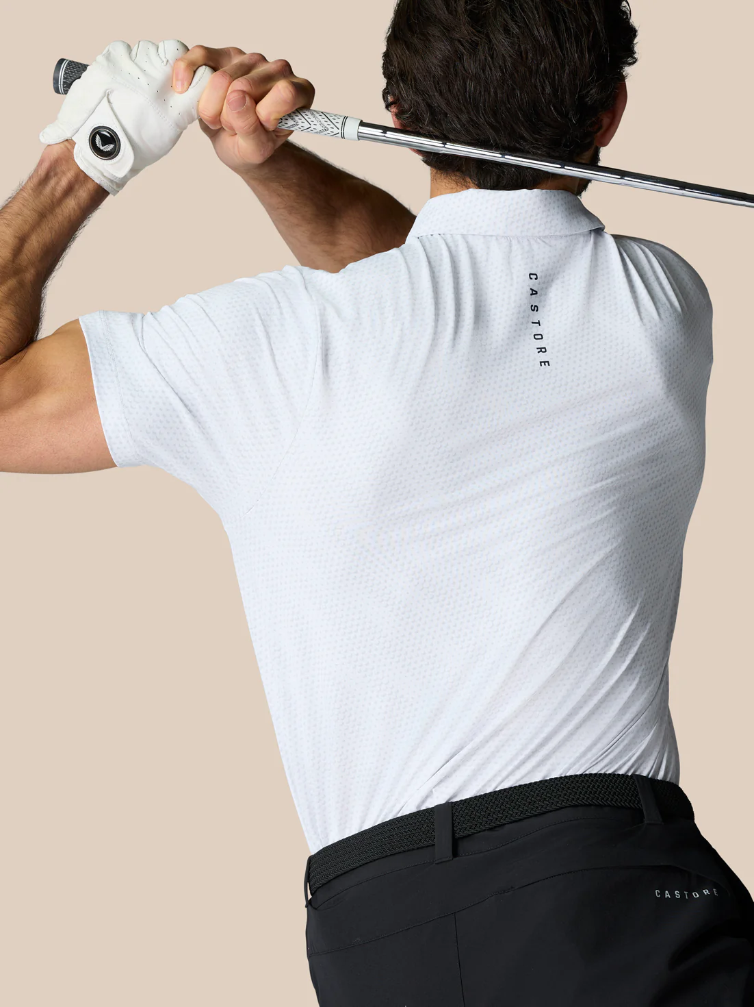 Club Graphic Polo - White - Image 6