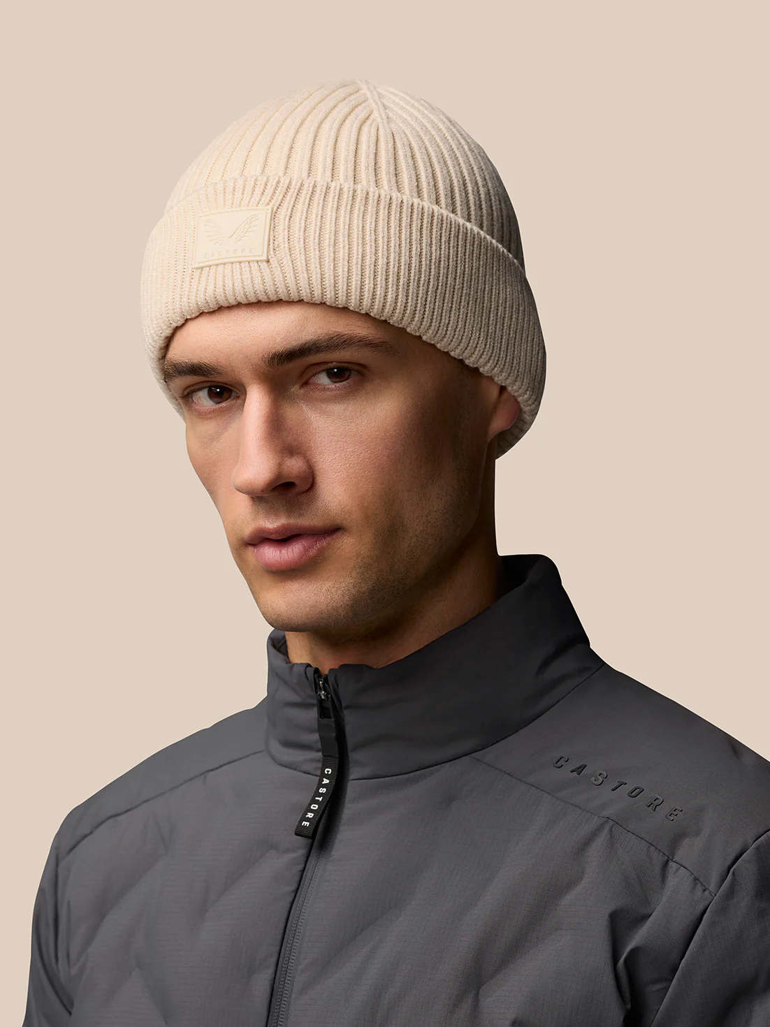 Active Beanie - Beige - Image 4