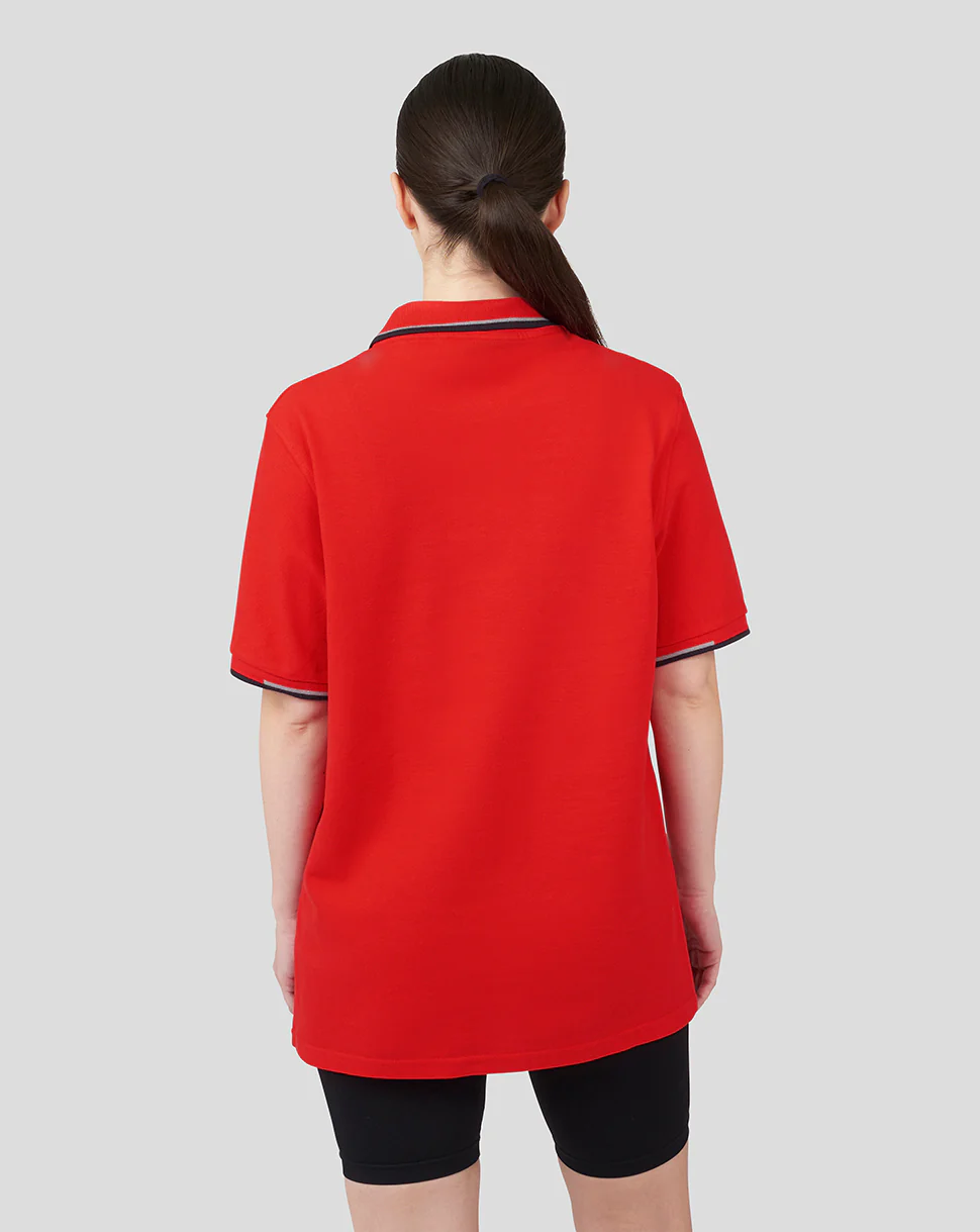 Oracle Red Bull Racing Unisex Core Polo - Flame Scarlet - Image 5