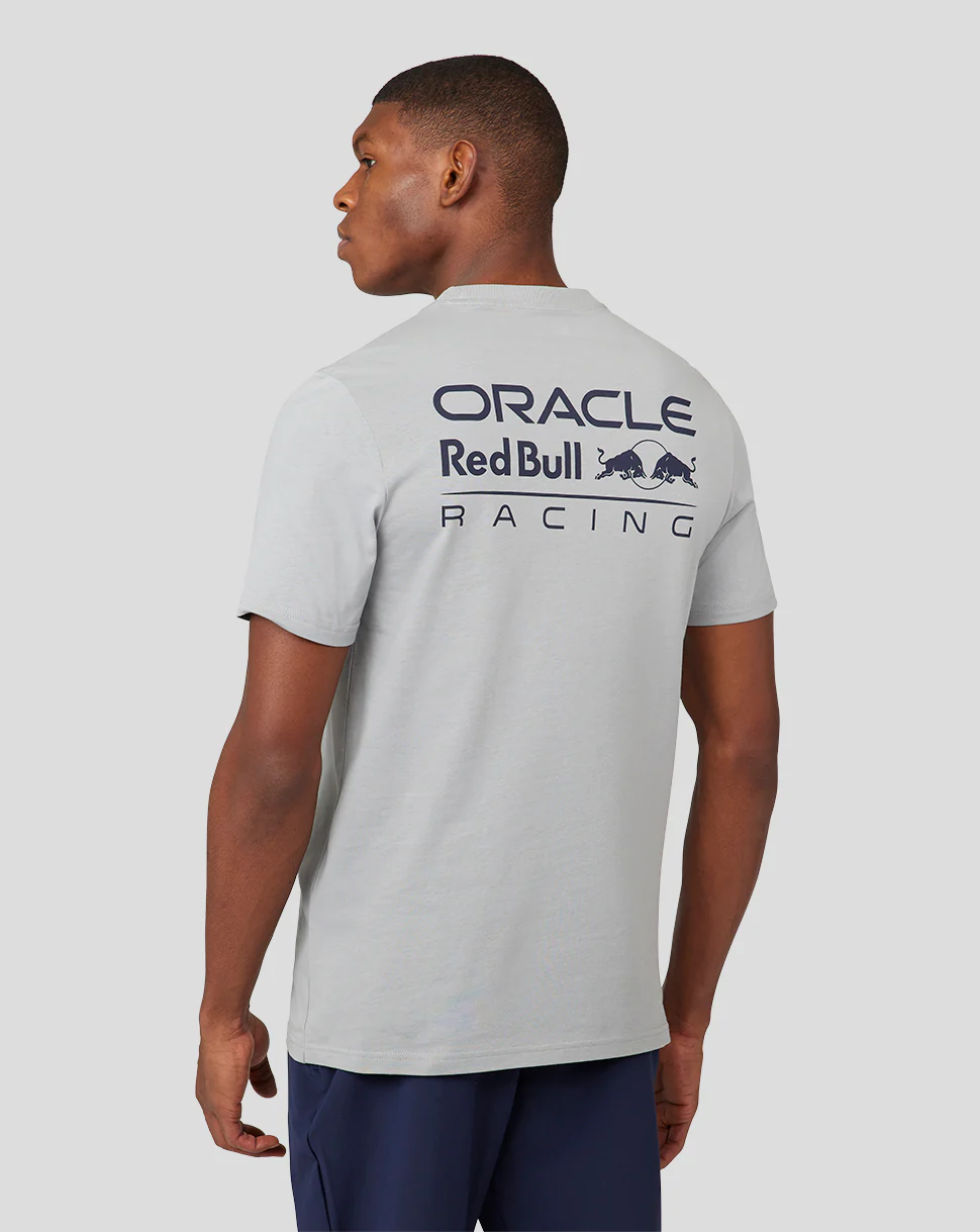 Oracle Red Bull Racing Unisex Core T-Shirt - Grey - Image 4