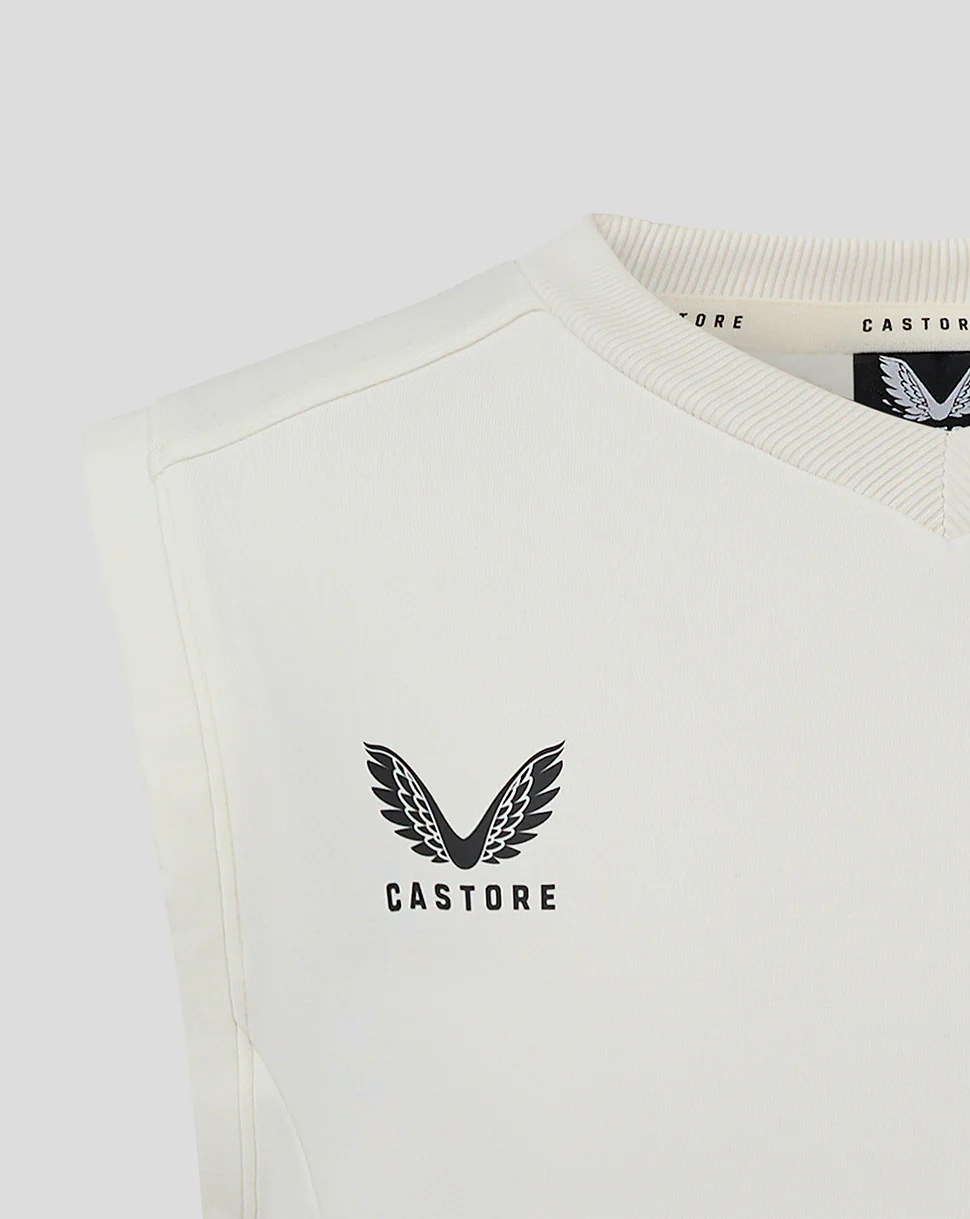 Junior Cricket Vest - Cannoli Cream - Image 4