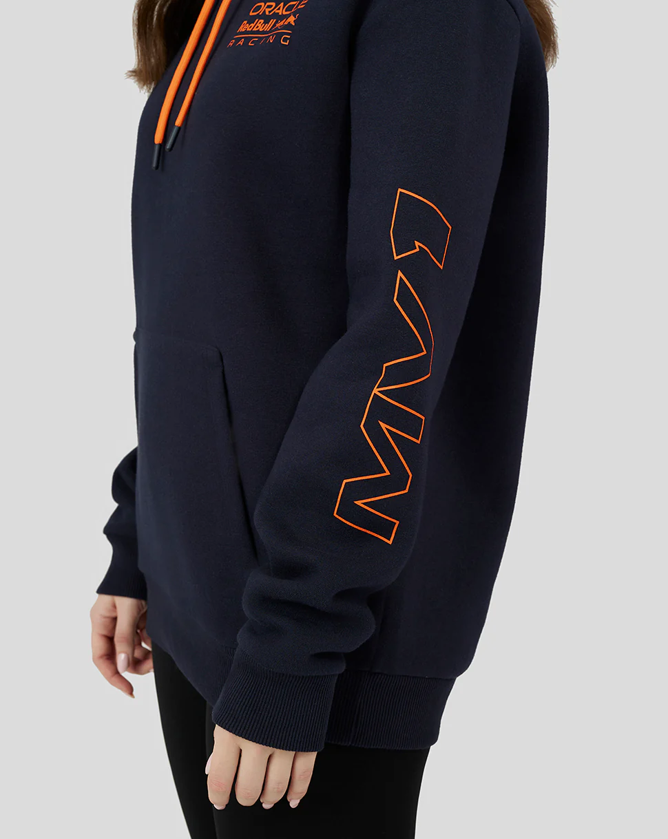Oracle Red Bull Racing Unisex Driver Max Verstappen Hoodie - Night Sky - Image 5