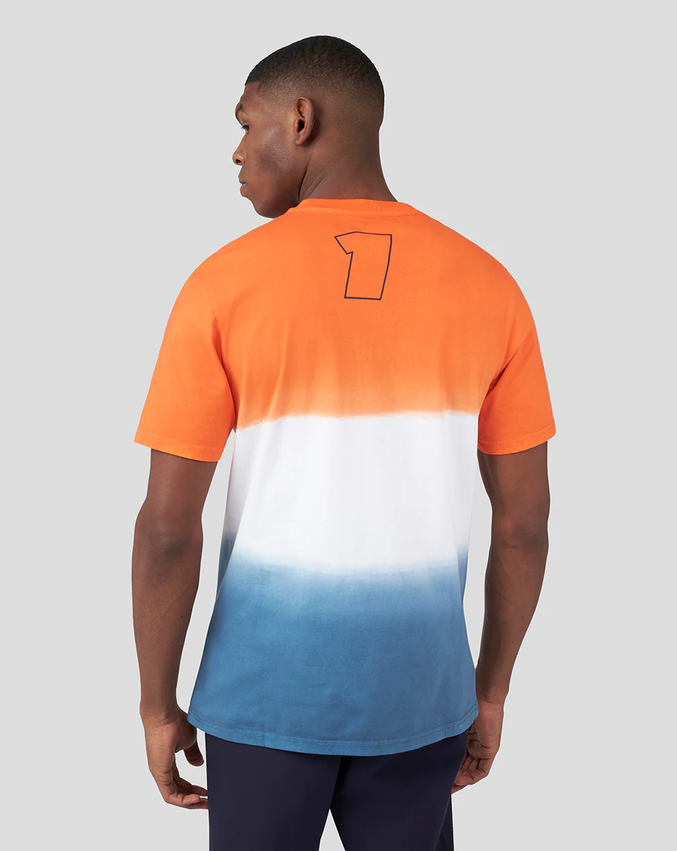 Oracle Red Bull Racing Unisex Driver Max Verstappen T-Shirt - Exotic Orange - Image 3