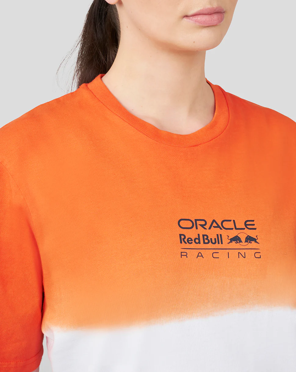 Oracle Red Bull Racing Unisex Driver Max Verstappen T-Shirt - Exotic Orange - Image 5