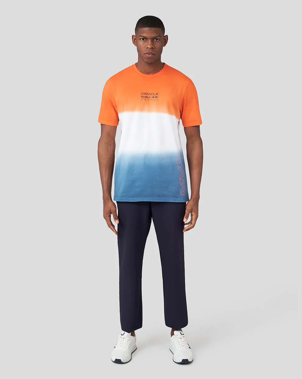 Oracle Red Bull Racing Unisex Driver Max Verstappen T-Shirt - Exotic Orange - Image 8
