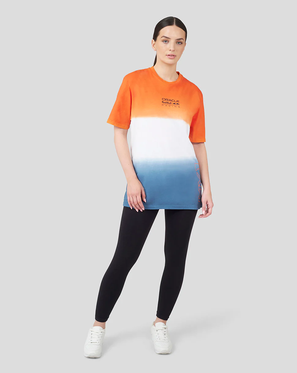 Oracle Red Bull Racing Unisex Driver Max Verstappen T-Shirt - Exotic Orange - Image 9