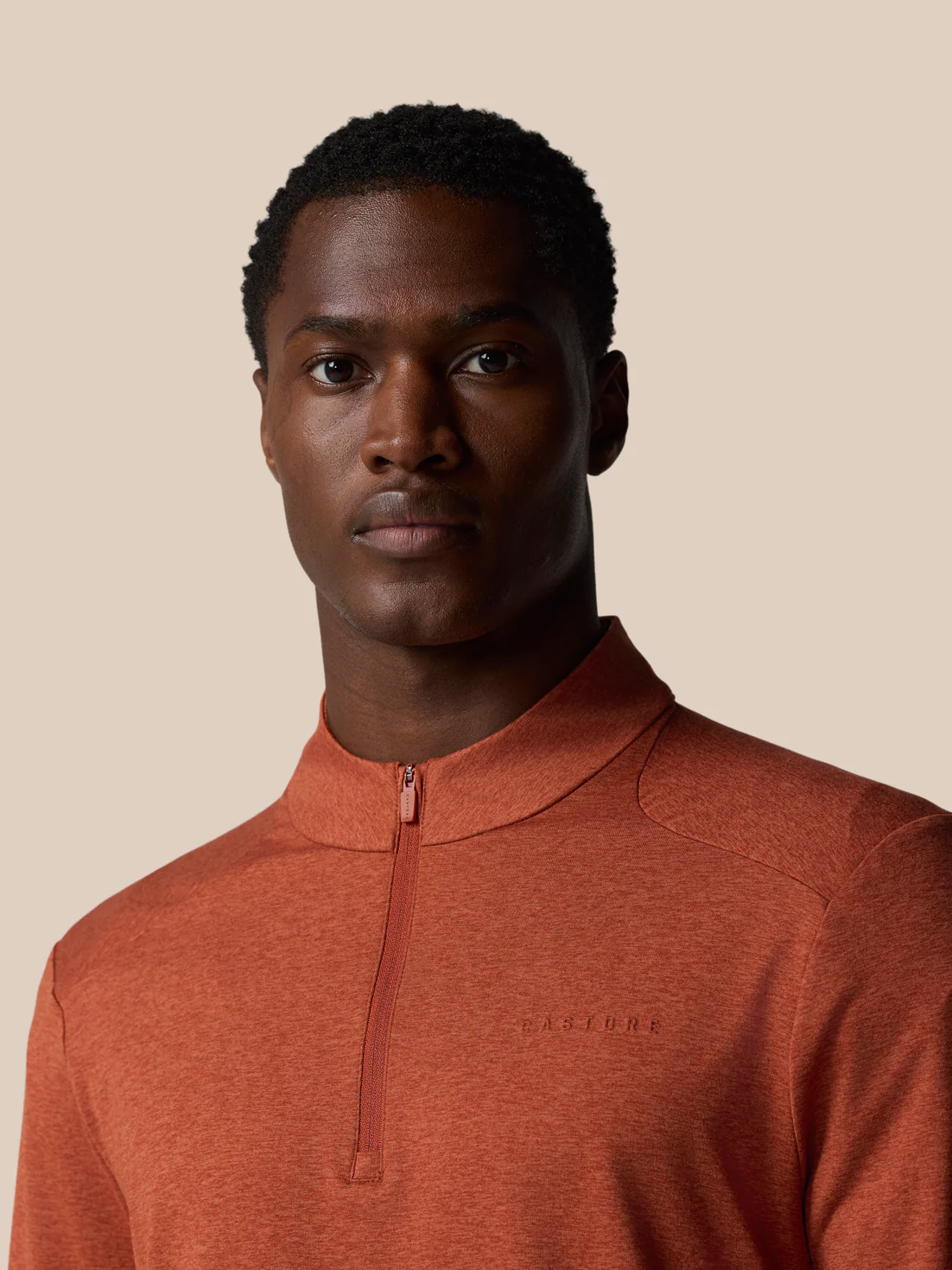 Elevated Lifestyle 1/4 Zip Top - Dark Rust - Image 8