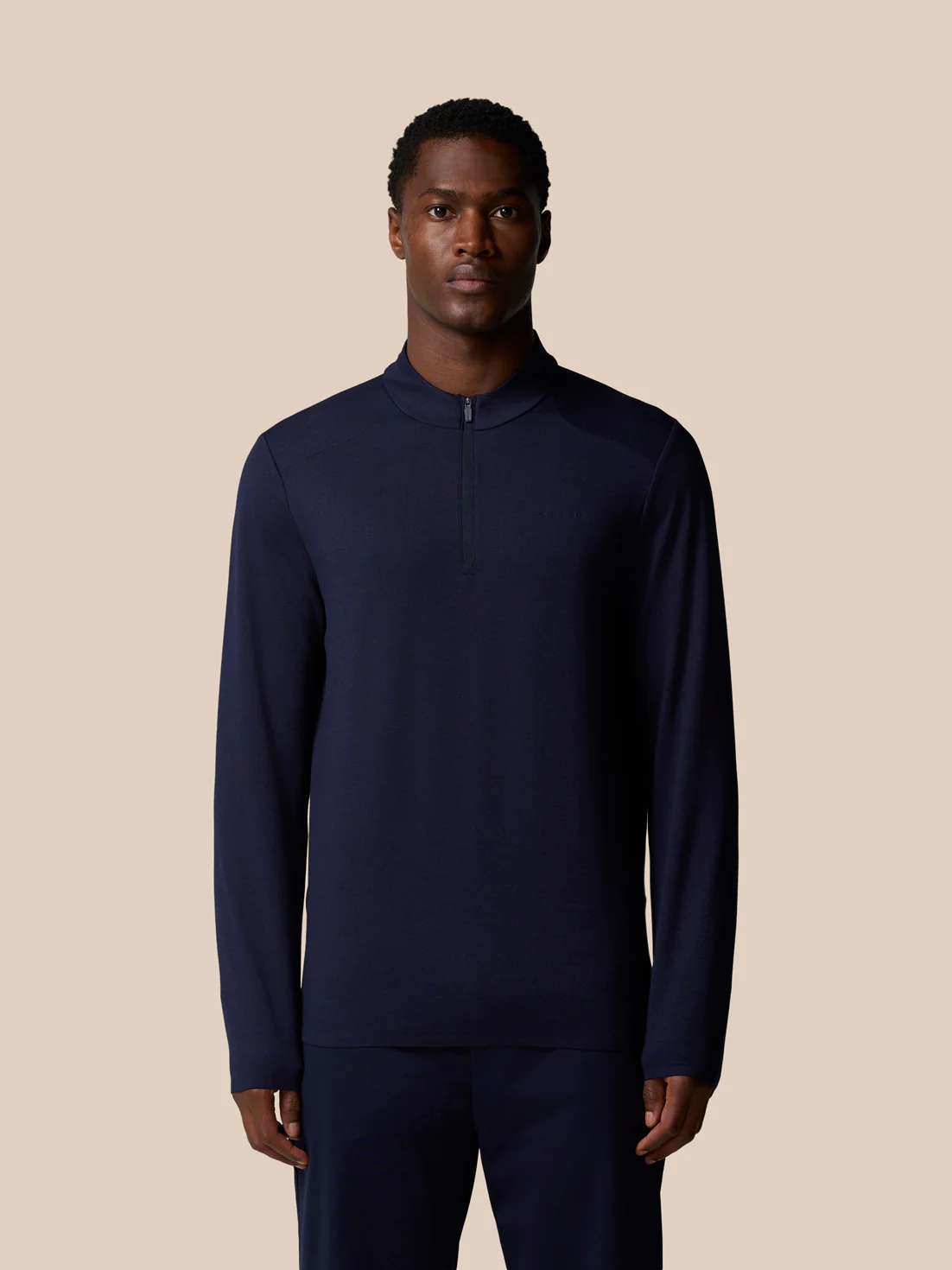 Elevated Lifestyle 1/4 Zip Top - Navy - Image 4