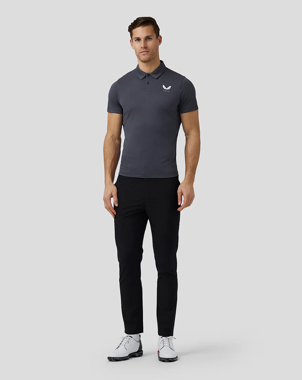 Pinnacle Knit Polo - Pewter - Image 3