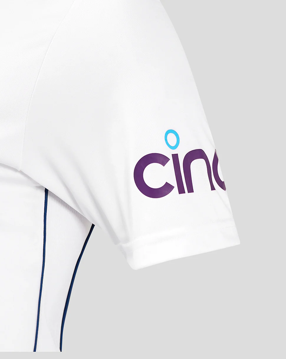England Cricket 2024 Women's Test Short Sleeve Shirt - Image 4