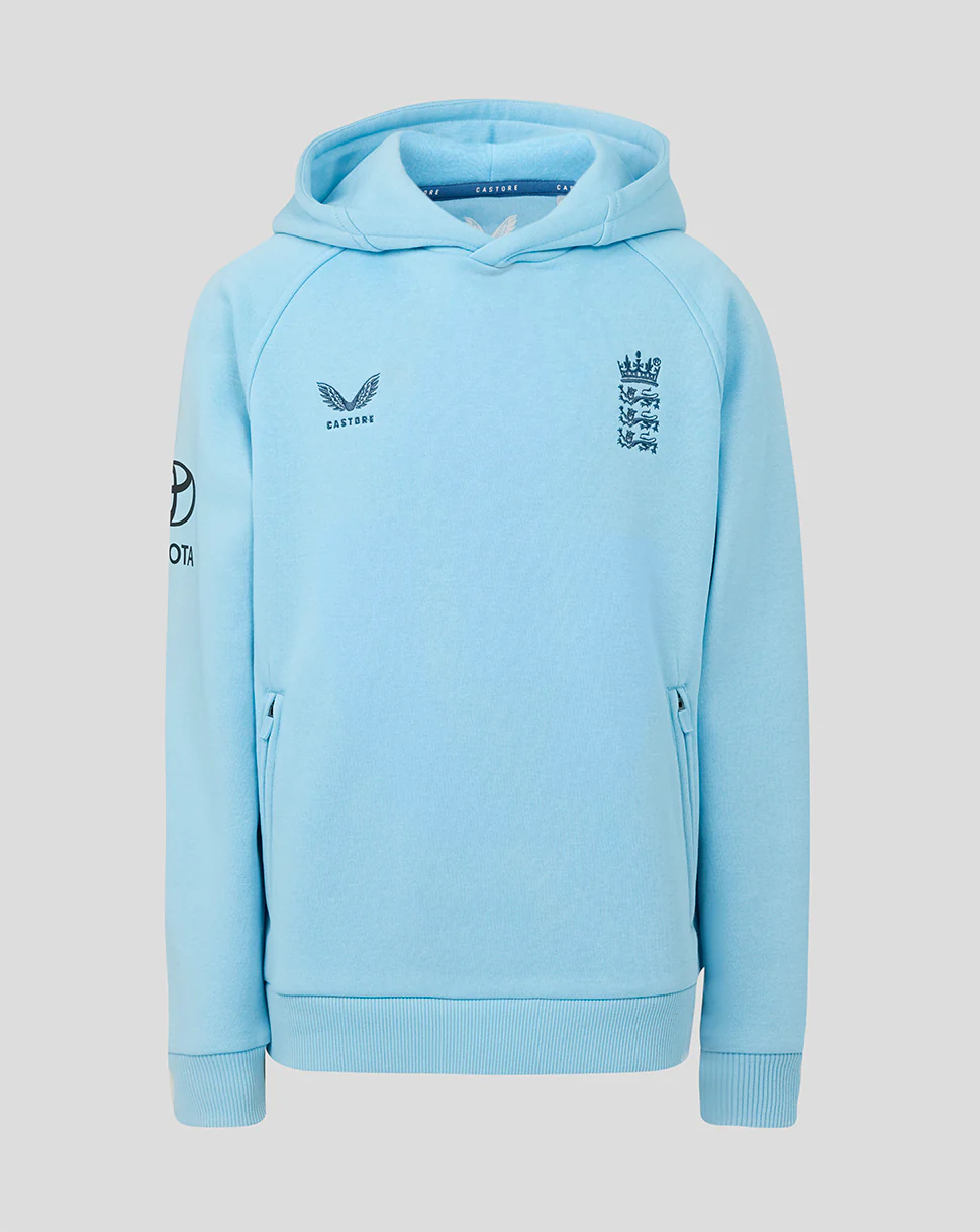 England Cricket Junior 26/27 Off Pitch Hoodie