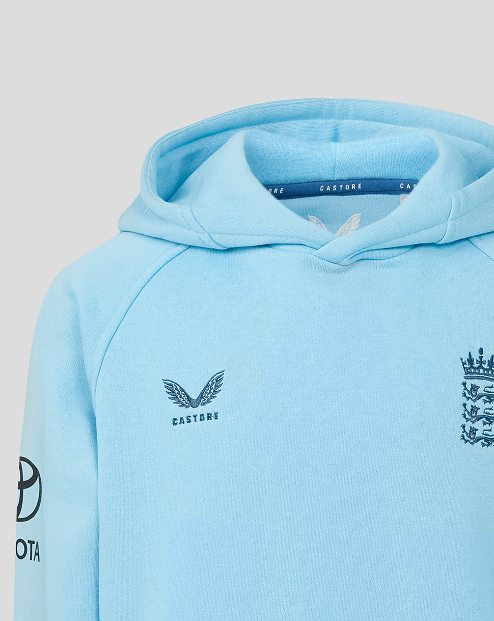 England Cricket Junior 26/27 Off Pitch Hoodie - Image 4