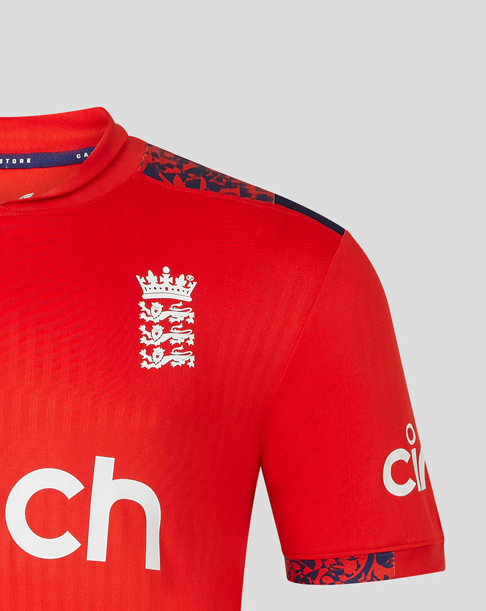 England Cricket Men's 24/25 Pro T20 Shirt - Image 2