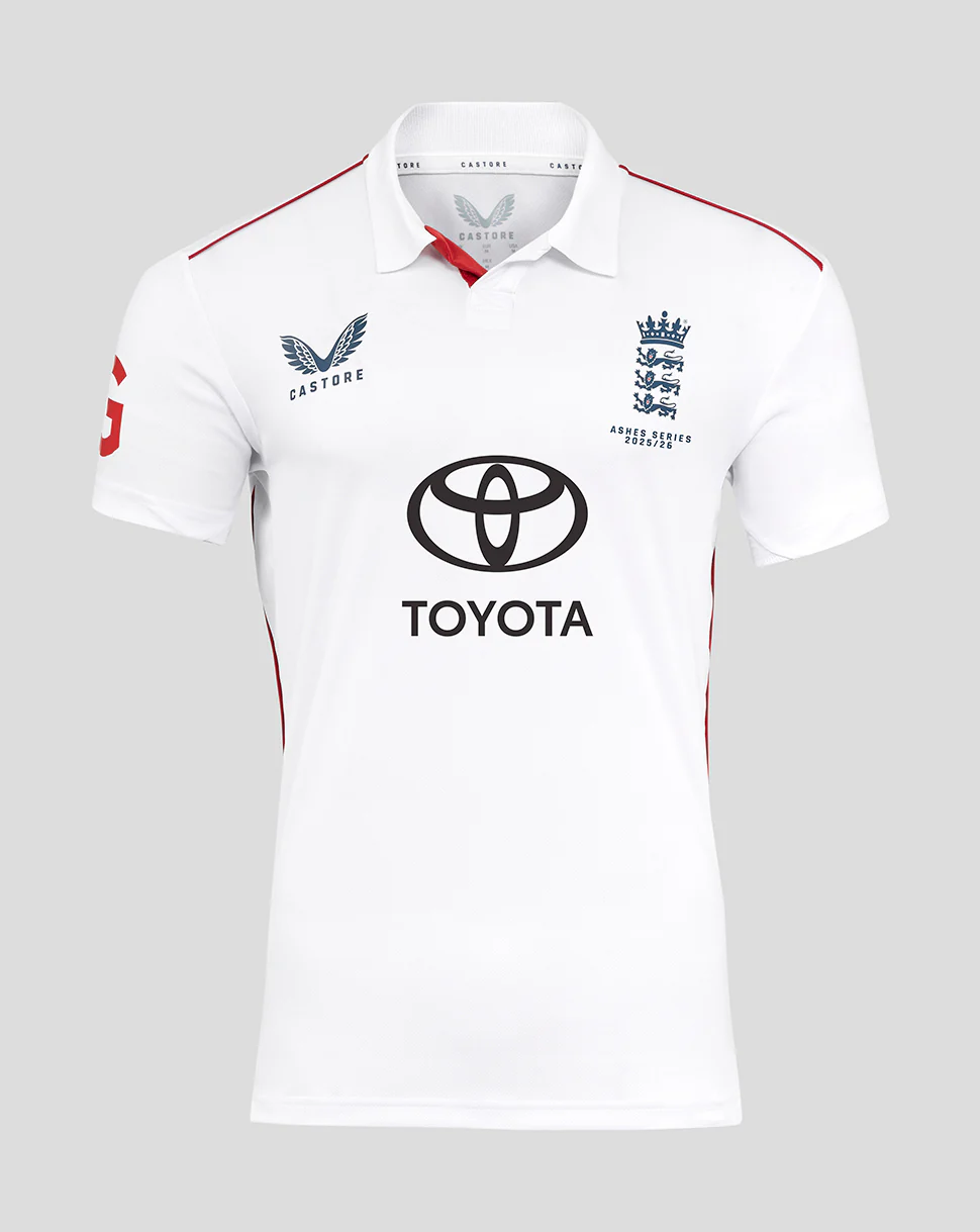 England Cricket Men's 25/26 Limited Edition Ashes Replica Shirt