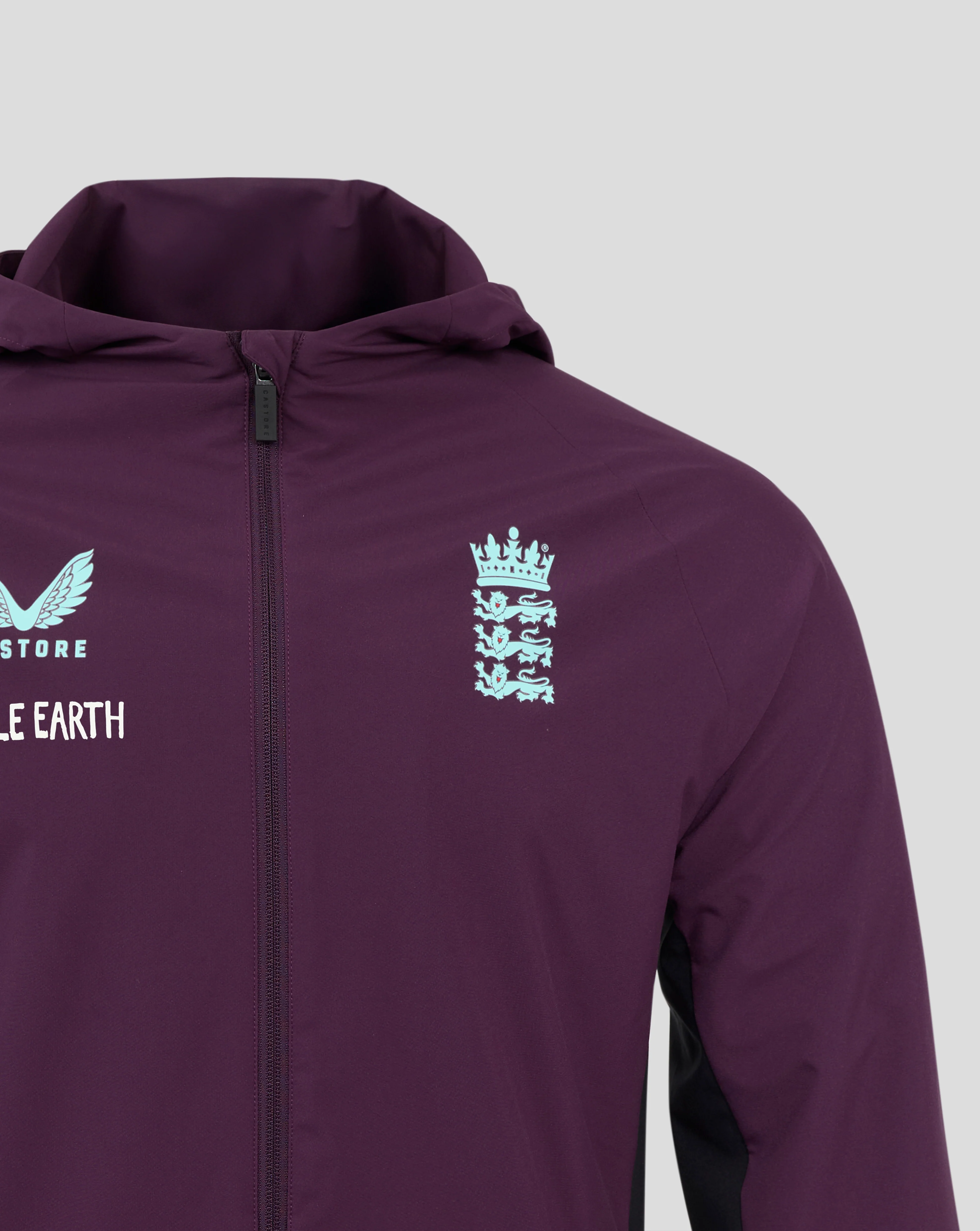 England Cricket Men's 25/26 Pro Training Rain Jacket - Image 4