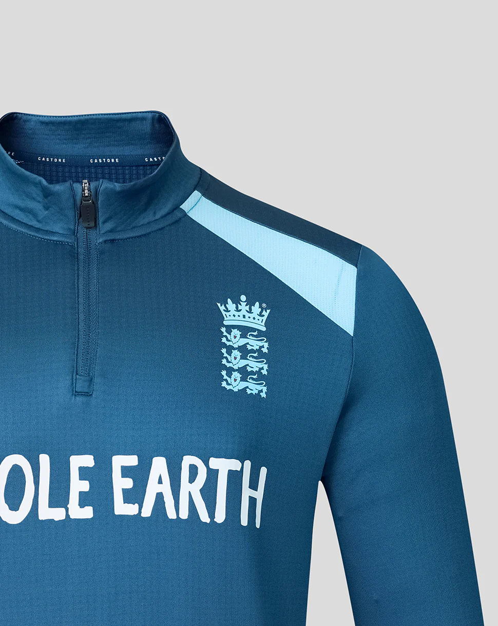 England Cricket Men's 26/27 Training Midlayer Top - Image 5