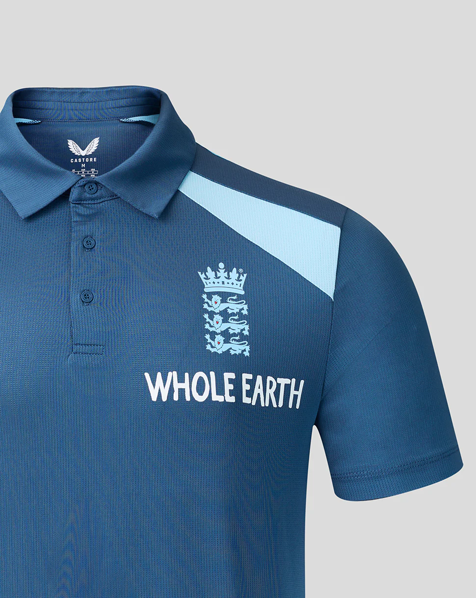 England Cricket Men's 26/27 Training Polo - Image 5