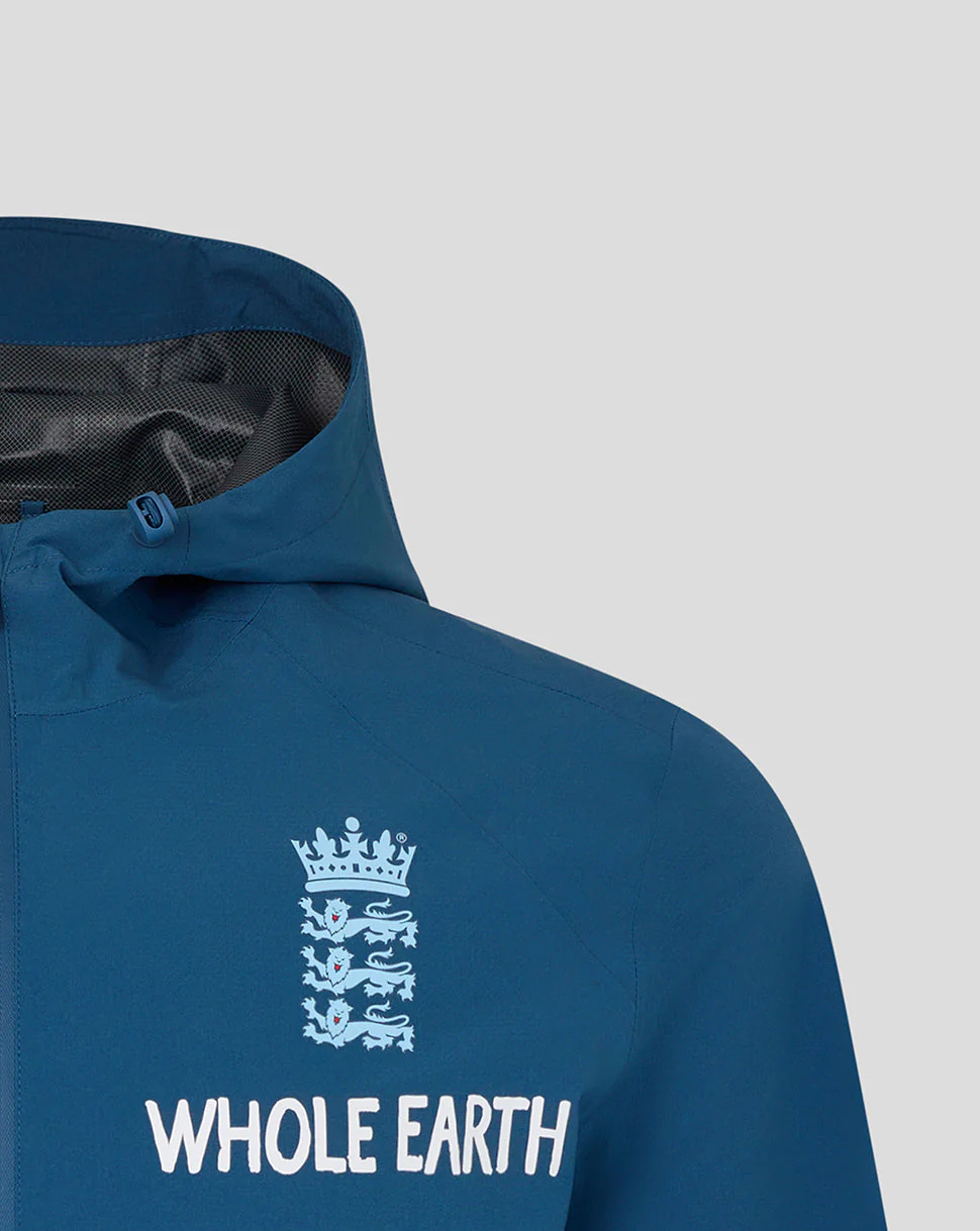 England Cricket Men's 26/27 Training Rain Jacket - Image 3