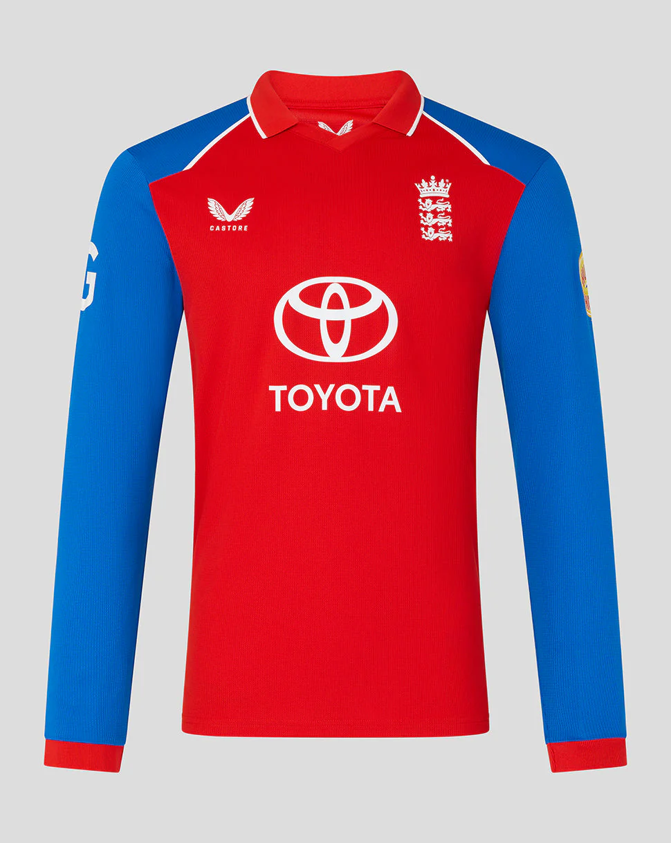 England Cricket Men's 26/27 T20 Replica Long Sleeve Shirt