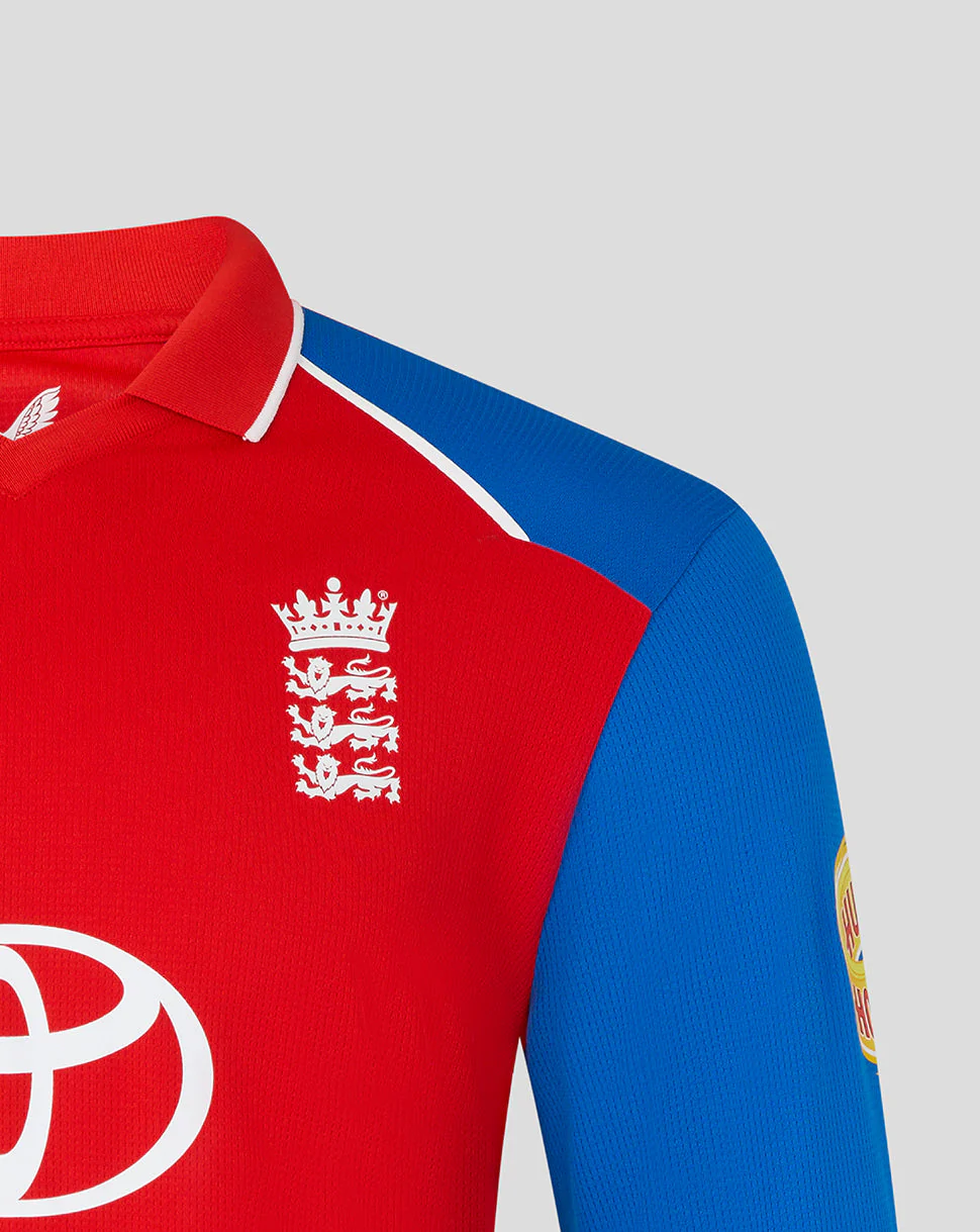 England Cricket Men's 26/27 T20 Replica Long Sleeve Shirt - Image 3