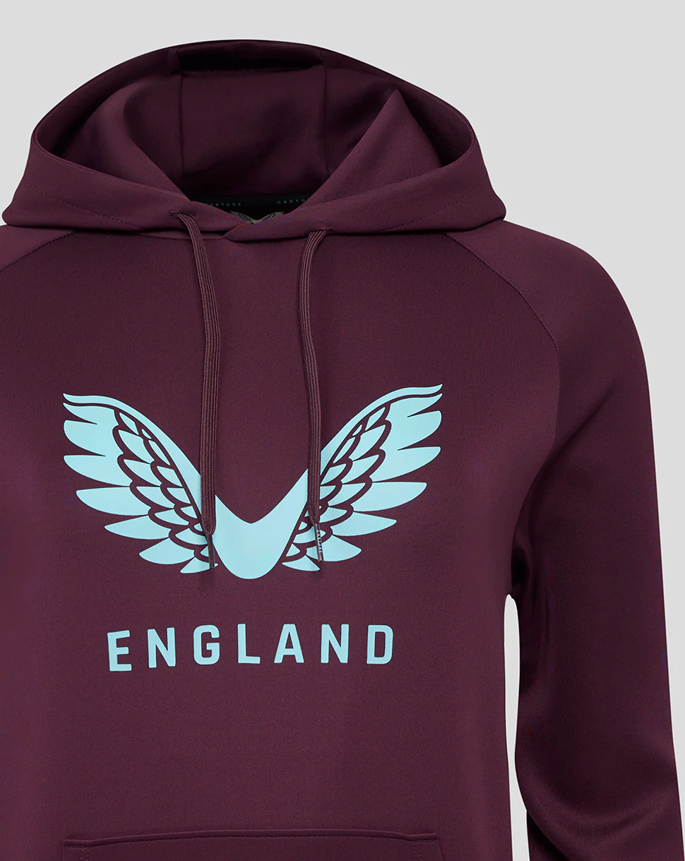 Women's England Cricket 25/26 Logo Hoodie - Image 3