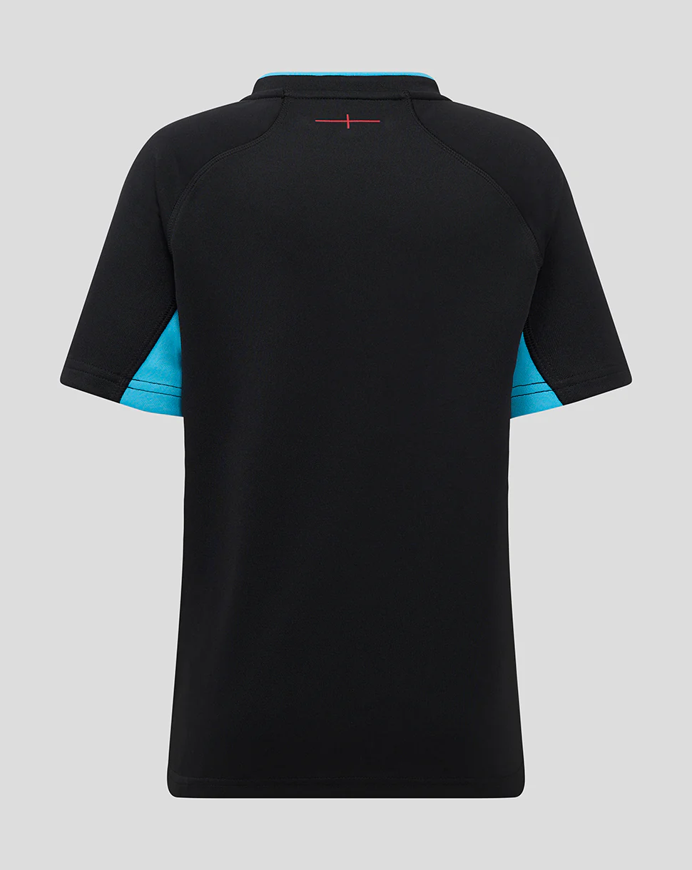 England Rugby 25/26 Alternate Pro Shirt Junior - Caviar - Image 2