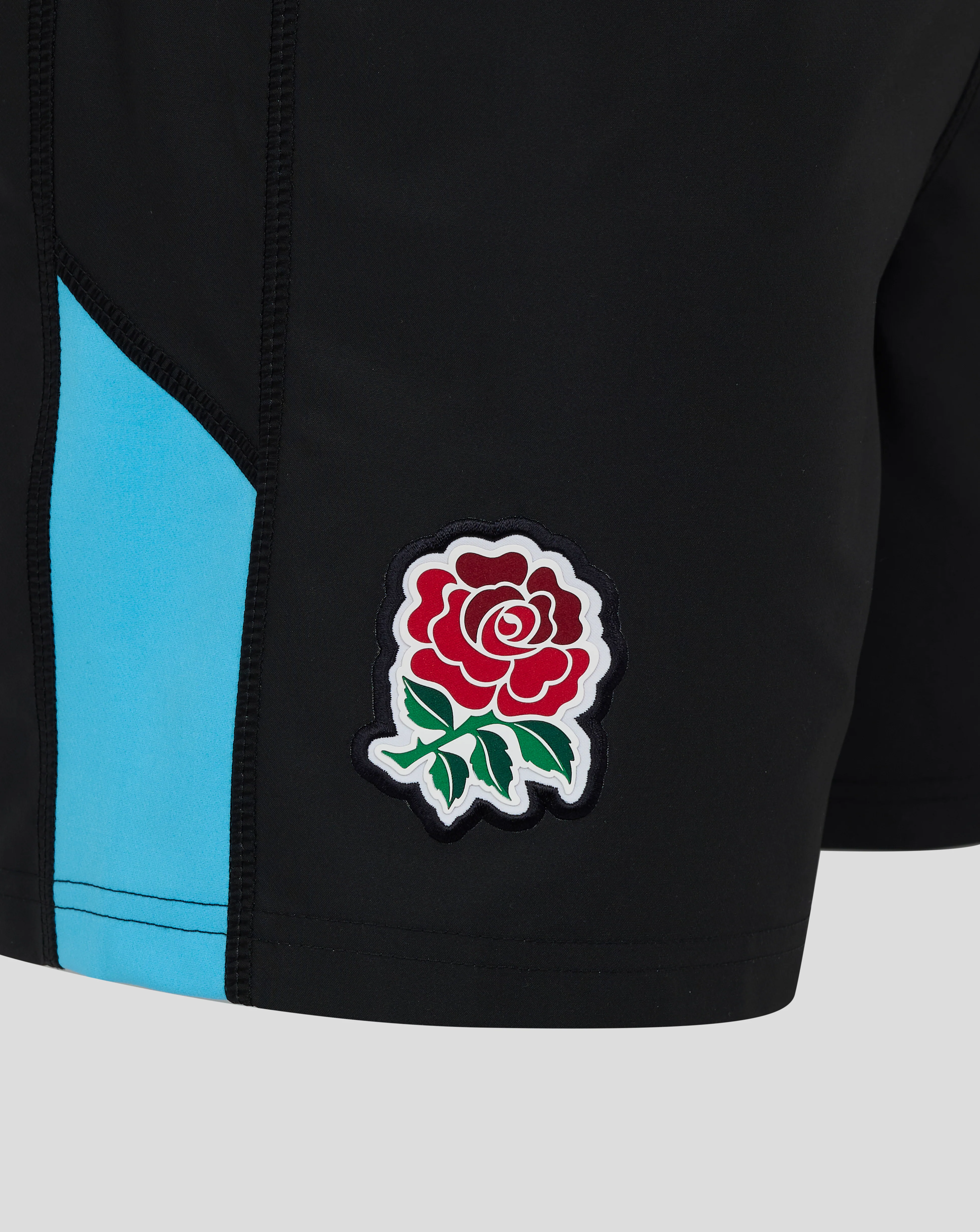Men’s England Rugby Replica Alternate Shorts – Caviar - Image 3