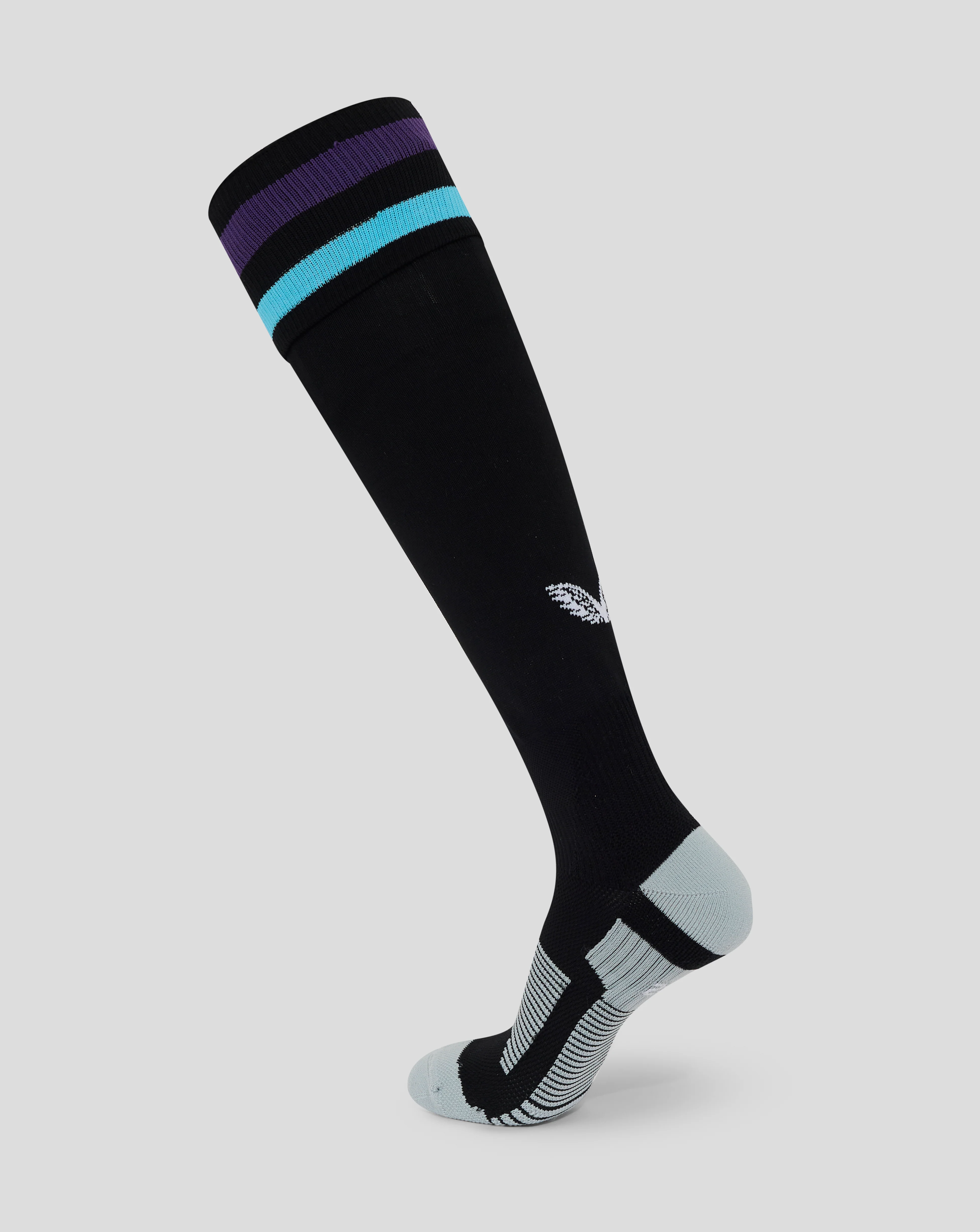 Men’s England Rugby Alternate Full Foot Socks – Caviar