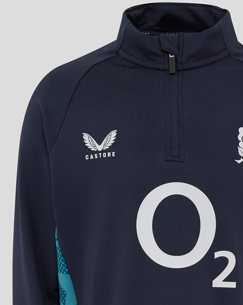 Junior England Rugby 25/26 Performance Midlayer Top - Inkwell - Image 4