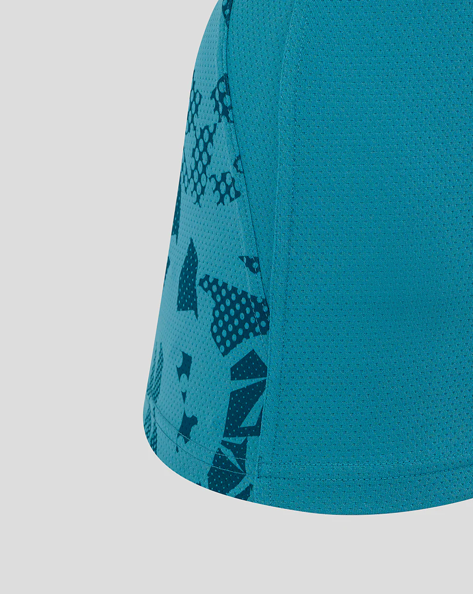 England Rugby Women’s 25/26 Performance Sleeveless Racer Back  – Storm Blue - Image 5