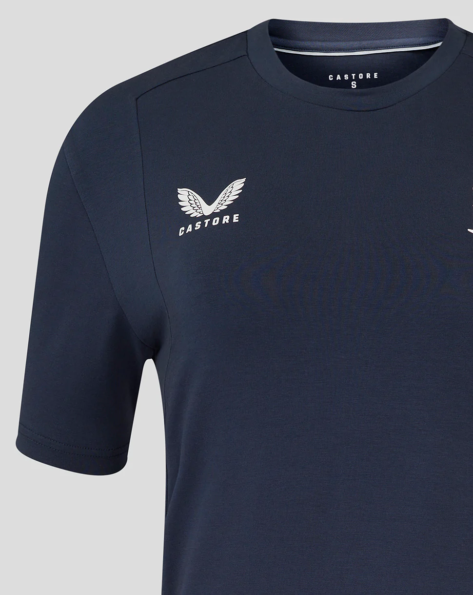 Women's England Rugby 25/26 Travel Short Sleeve Tee - Inkwell - Image 3