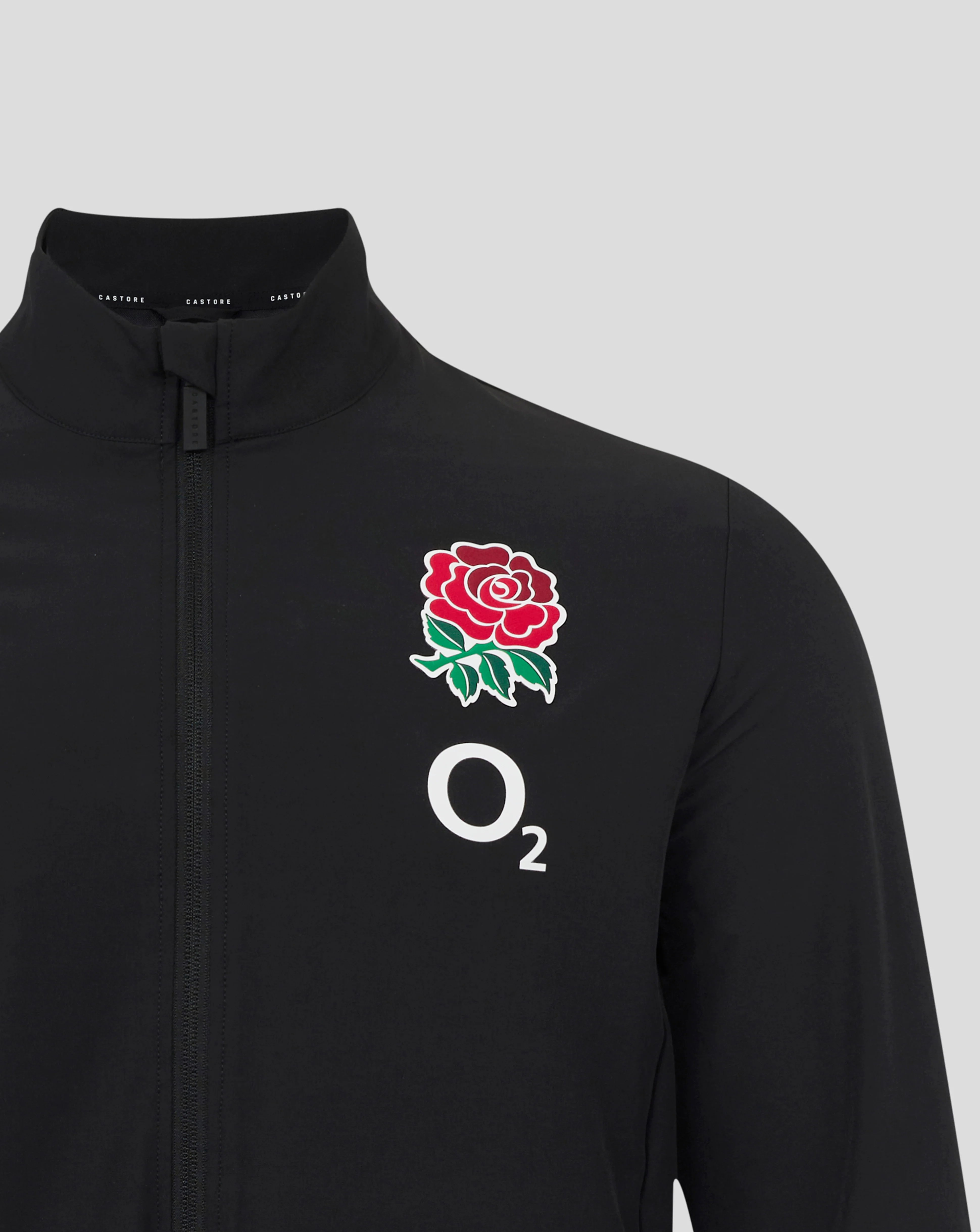 England Rugby Men's Alternate Anthem Jacket O2 - Caviar - Image 3