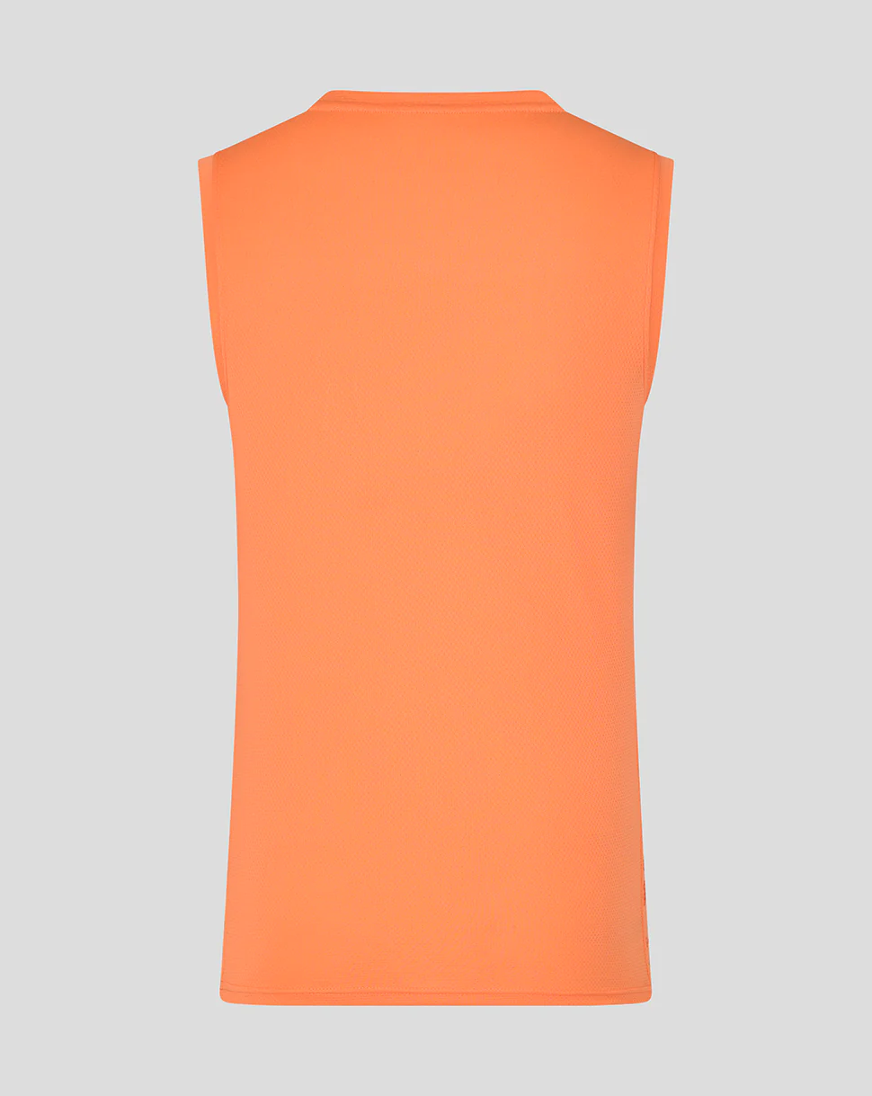Men’s England Rugby Performance Sleeveless T Shirt O2 – Melon - Image 2