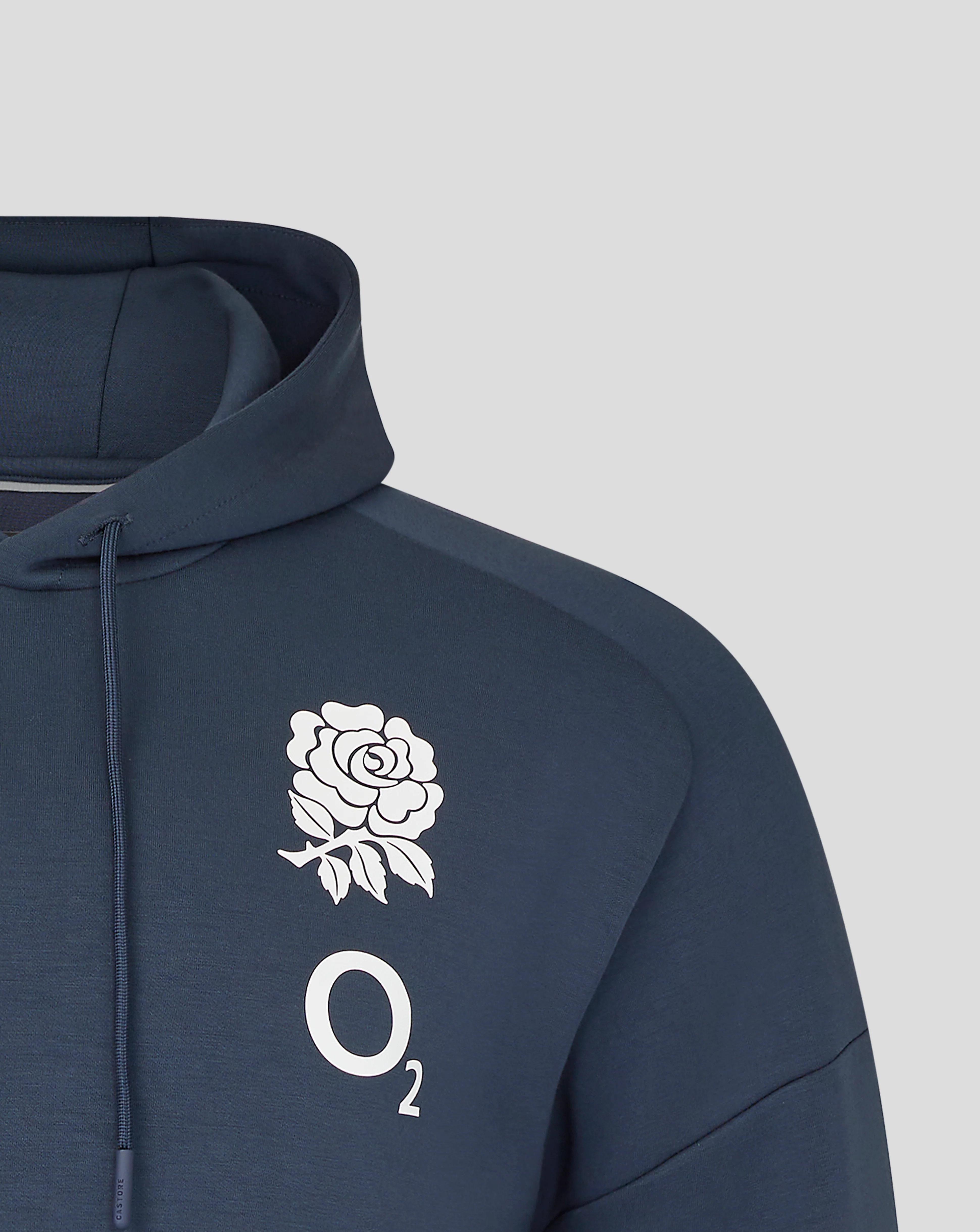 England Rugby Men's Travel Overhead Hoodie O2 - Inkwell - Image 3