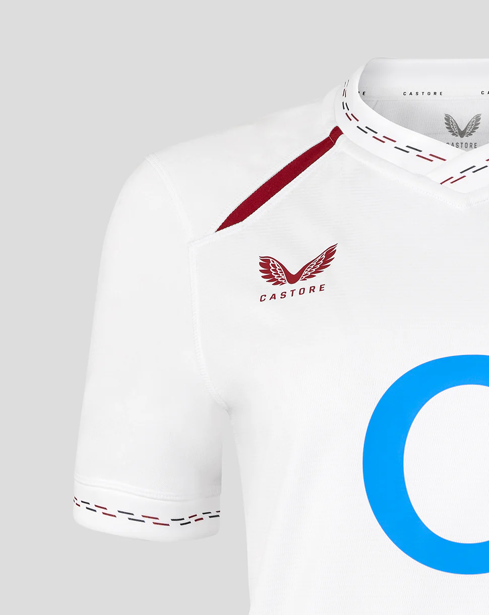 England Rugby Women's 26/27 Home Replica Short Sleeve Shirt - White - Image 4
