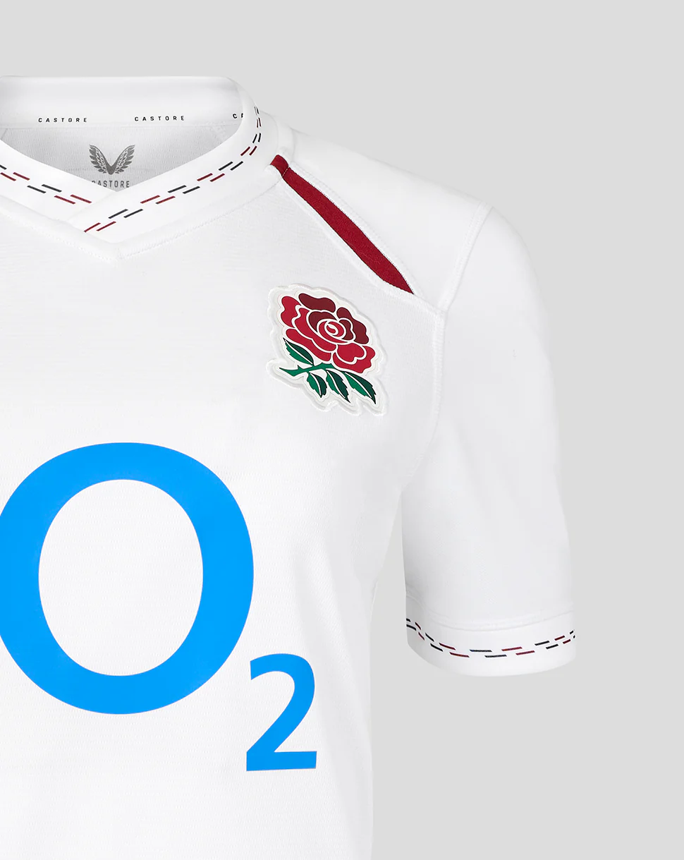 England Rugby Women's 26/27 Home Replica Short Sleeve Shirt - White - Image 5